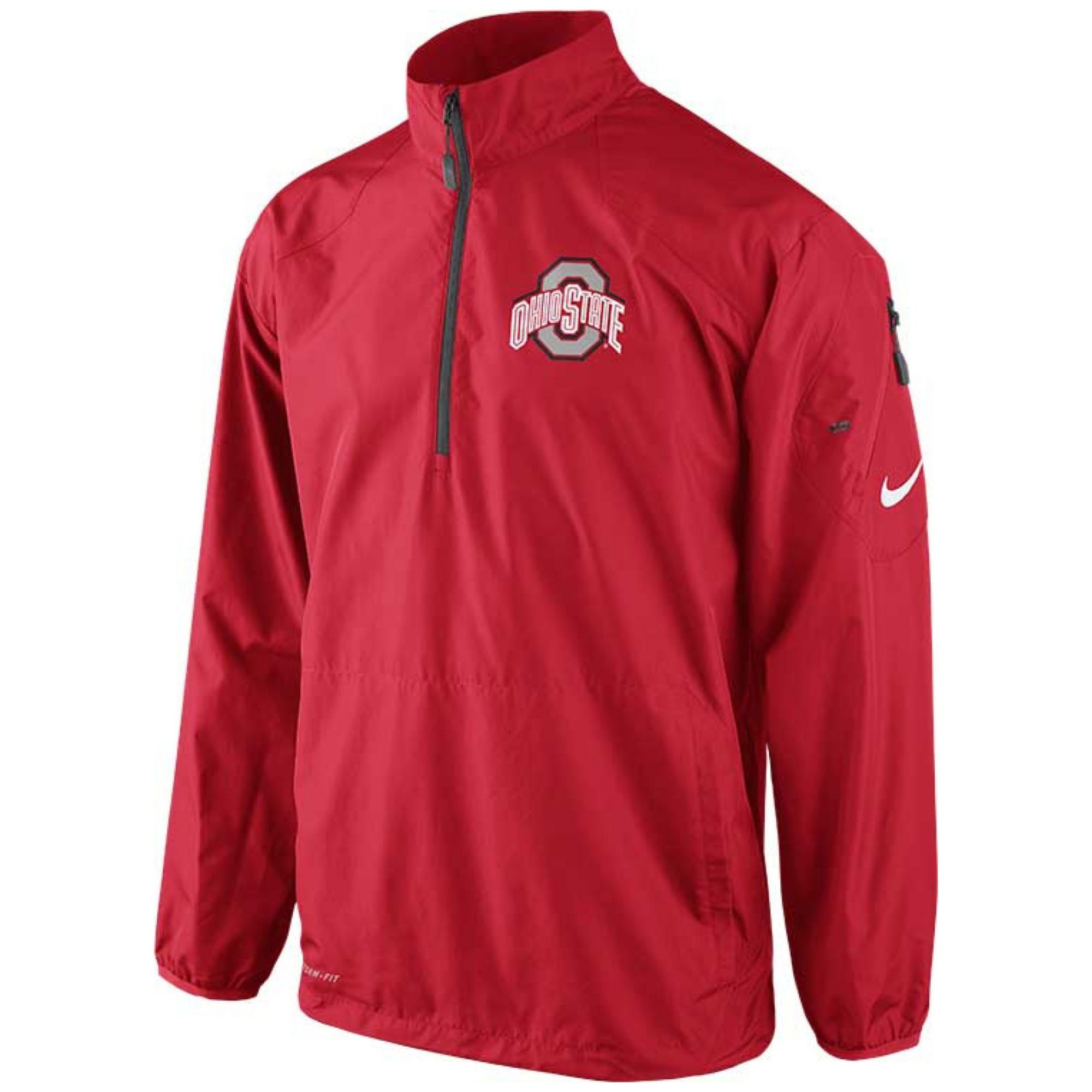 Nike Mens Ohio State Buckeyes Halfzip Pullover Jacket in Red for Men | Lyst