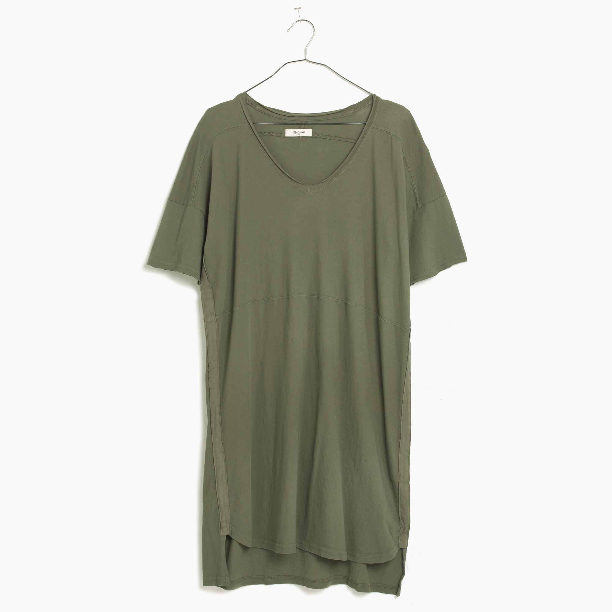 madewell tee shirt dress