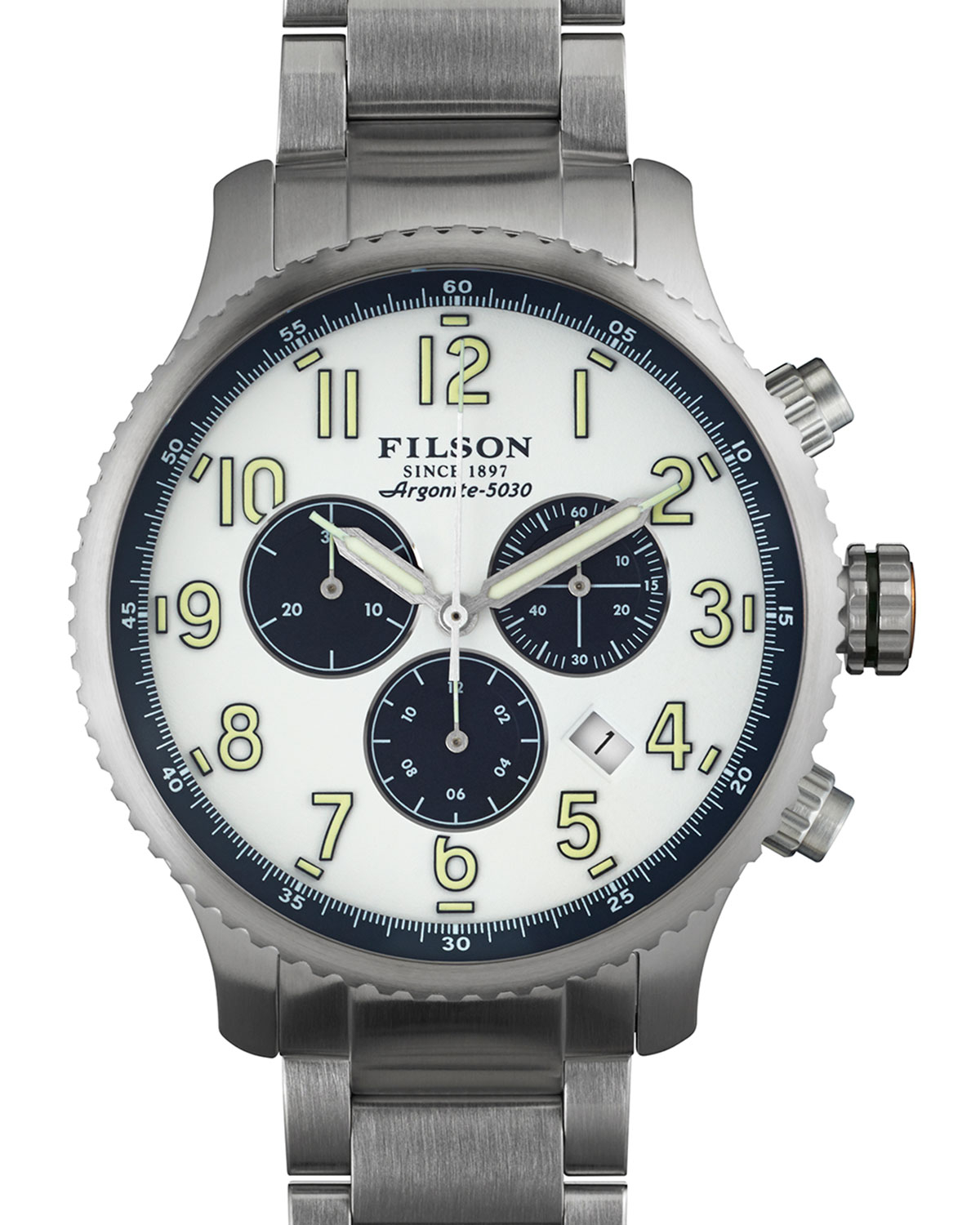 filson chronograph watch