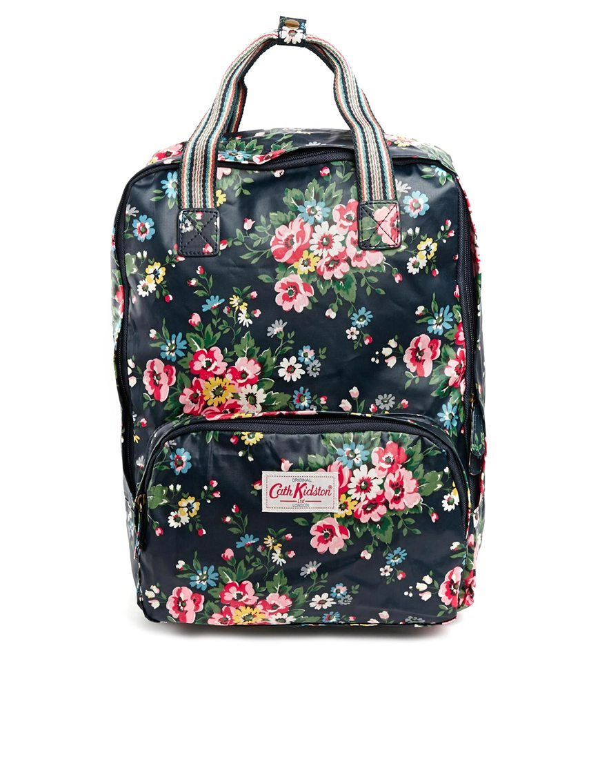 cath kidston black and white floral bag