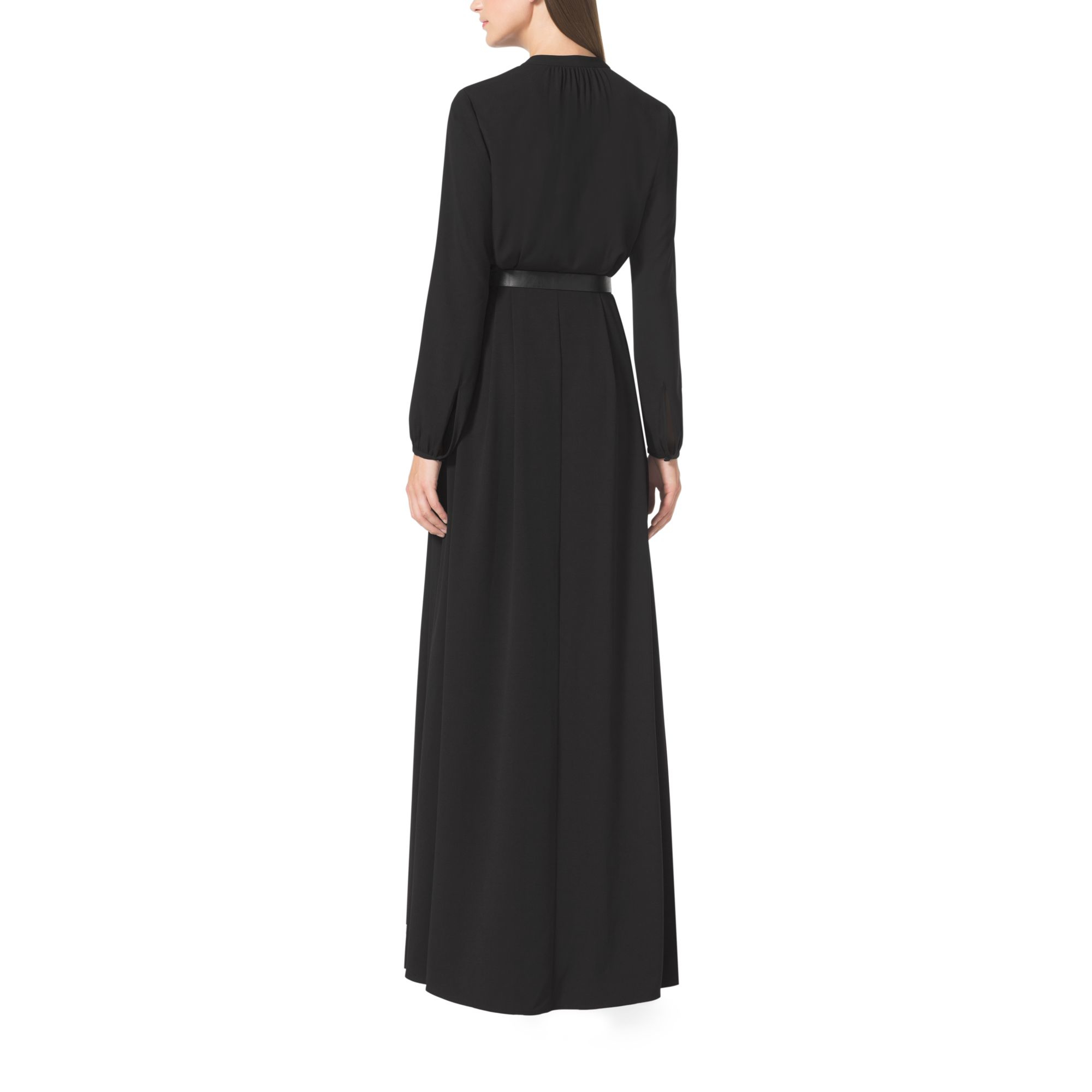 michael kors black maxi dress
