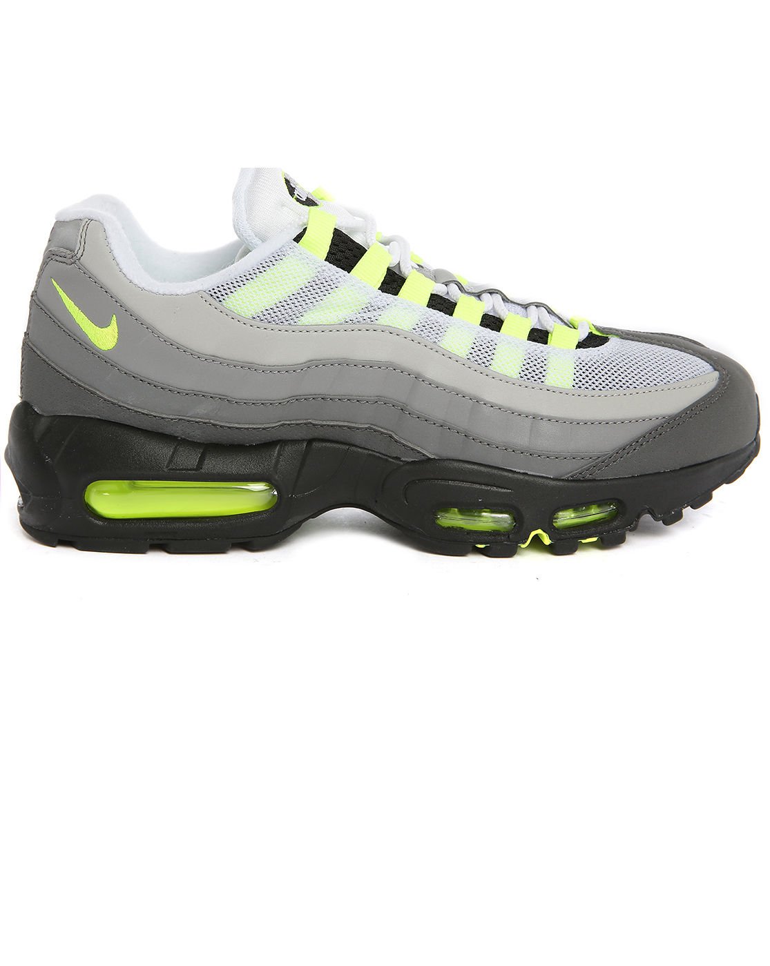 Nike Air Max 95 Og Neon Sneakers in White for Men | Lyst