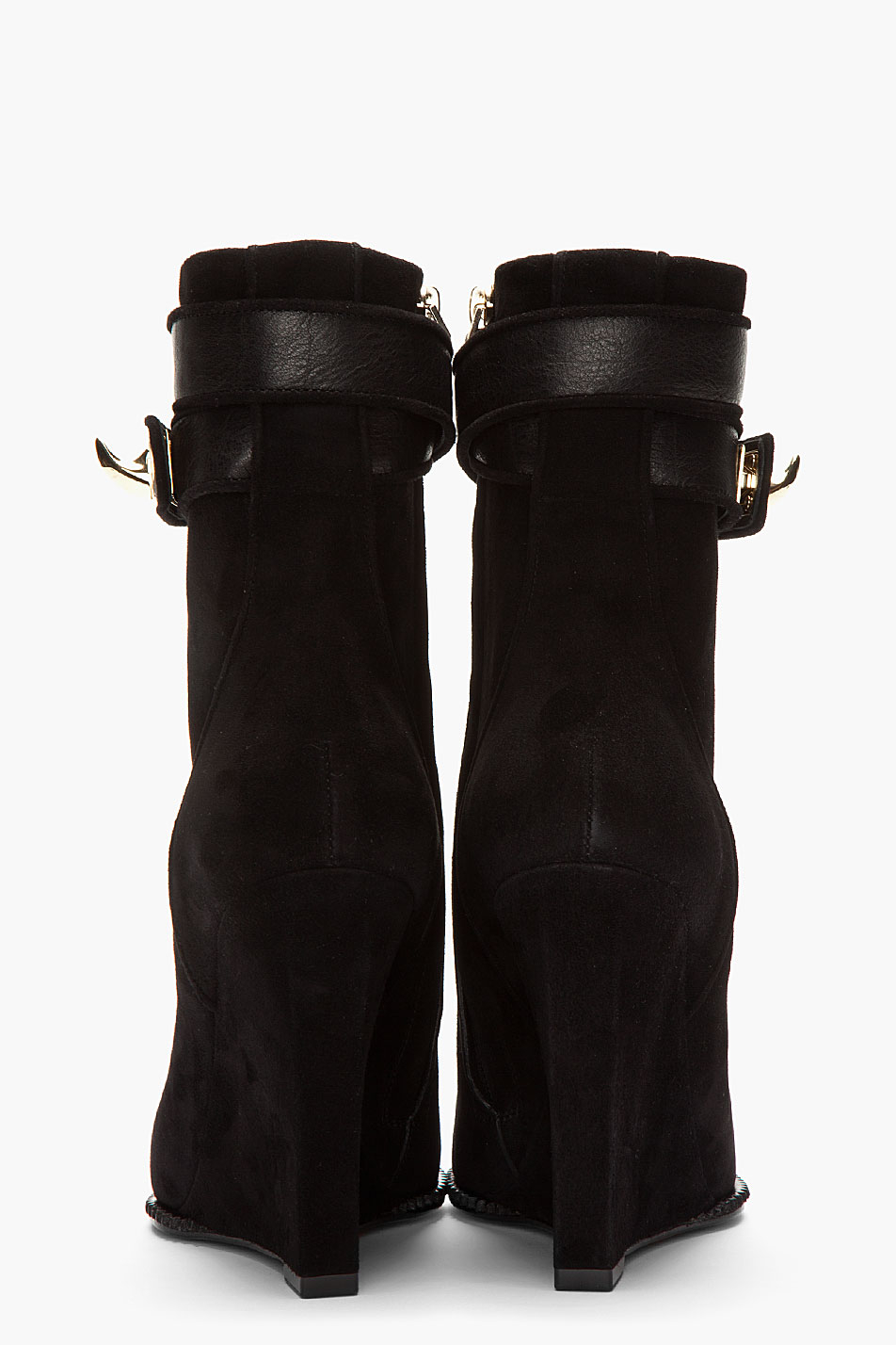 givenchy shark lock inspired boots