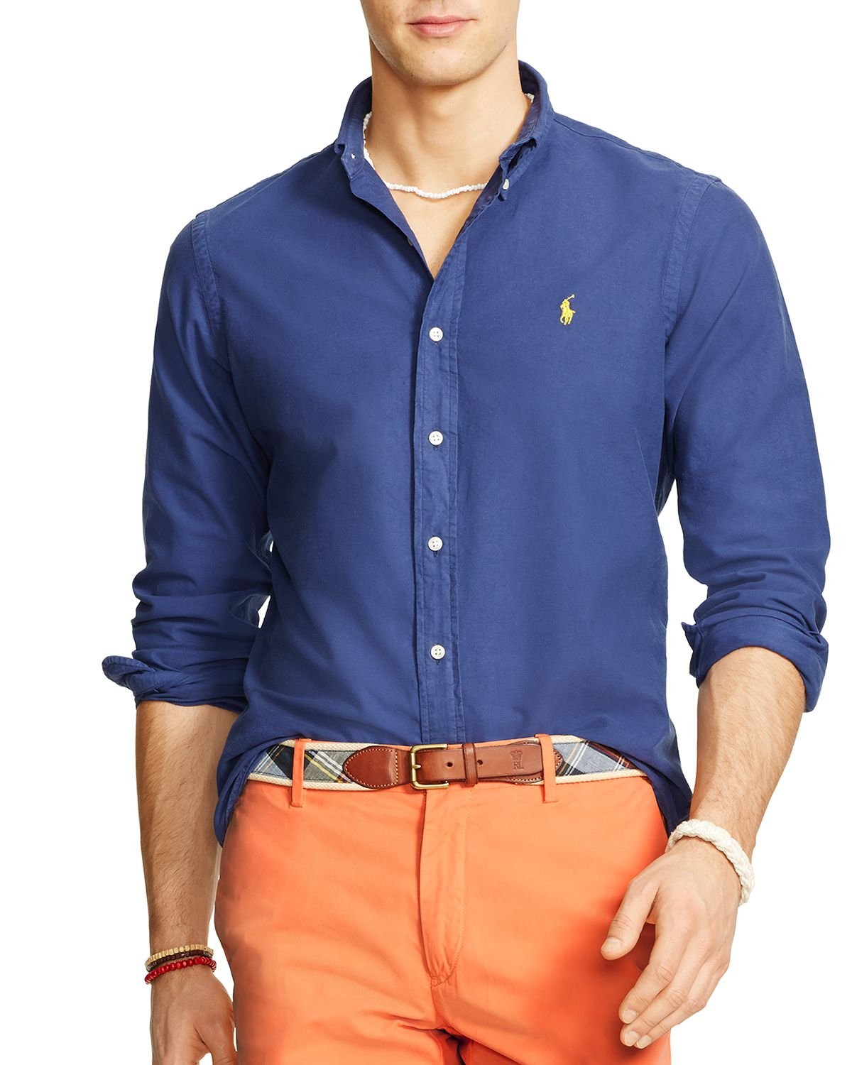 Ralph Lauren Polo Oxford Button Down Shirt - Regular Fit in Blue for ...