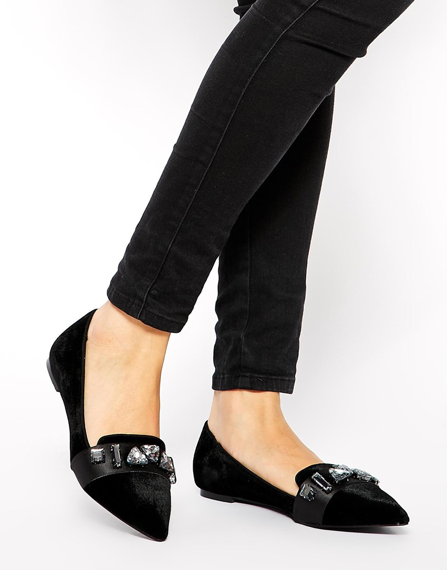 kurt geiger pointed flats