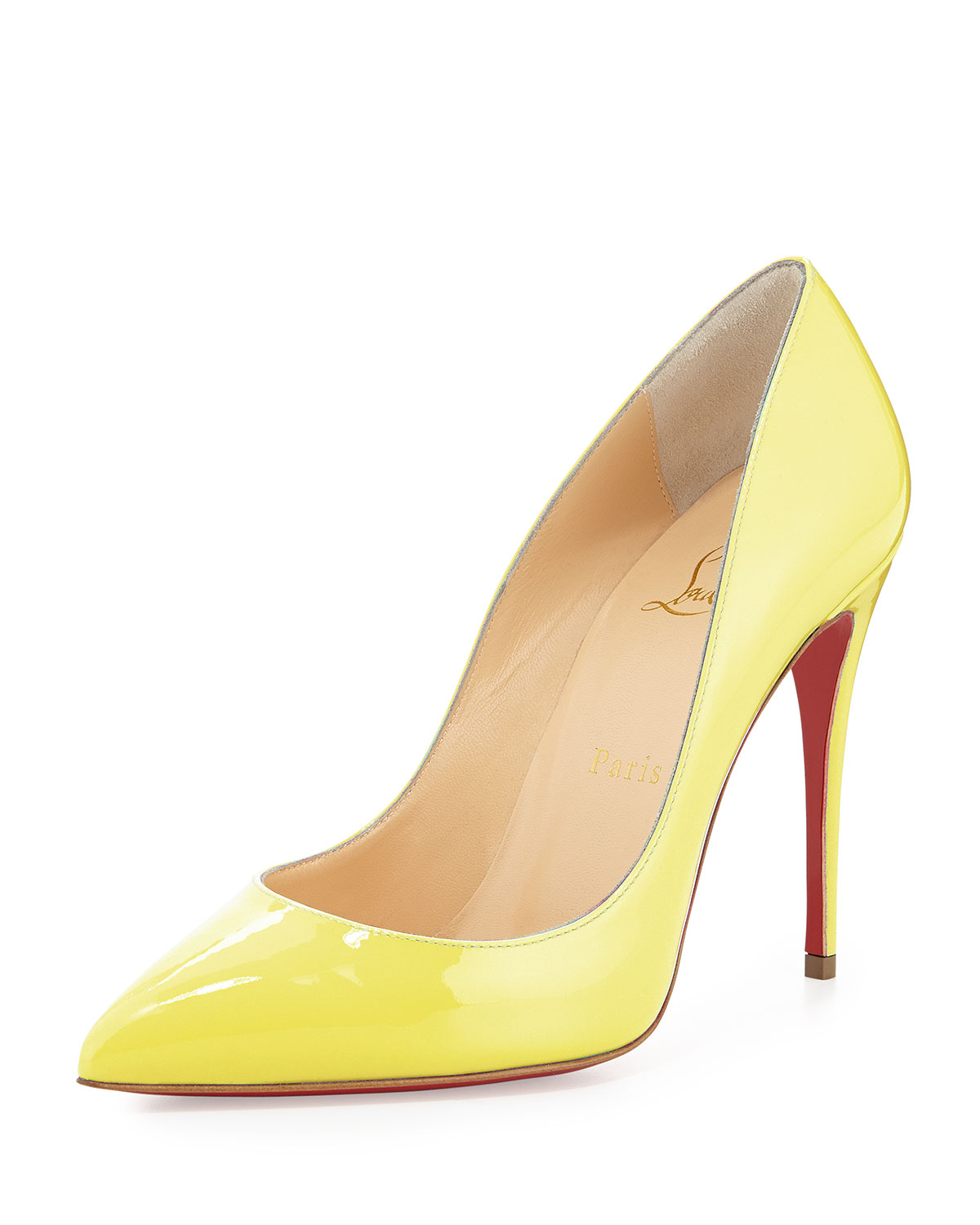 pumps with colored soles