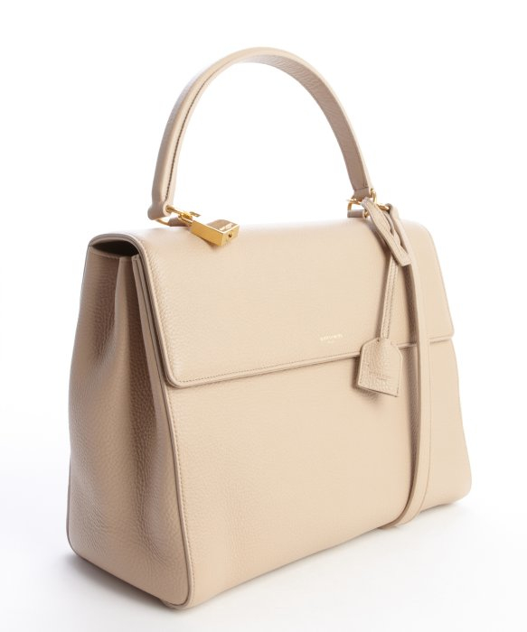 Lyst Saint Lau Beige Leather Medium Moujik Convertible Bag Gallery