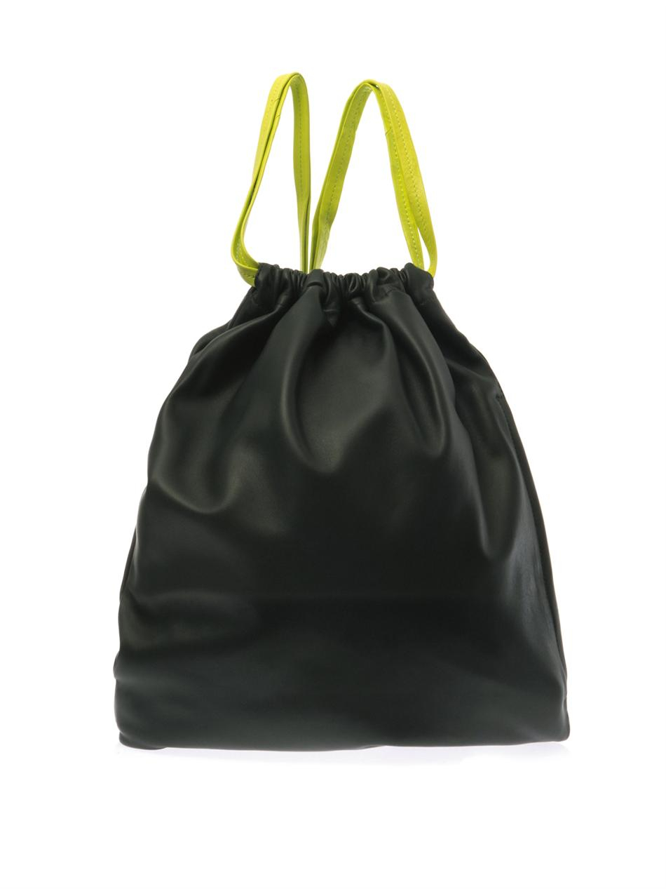 alexander wang drawstring bag