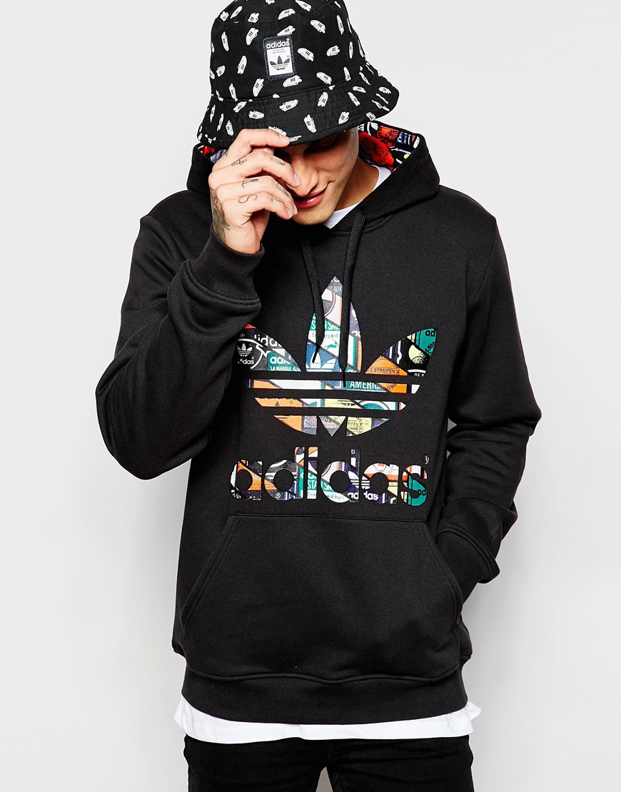 adidas originals black hoodie