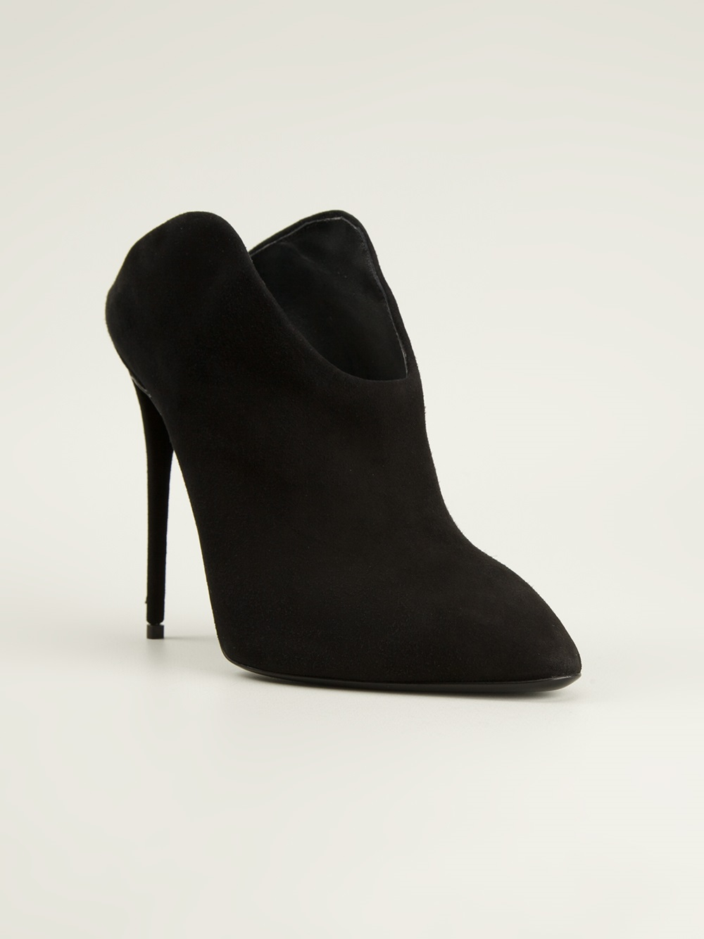 backless ankle booties