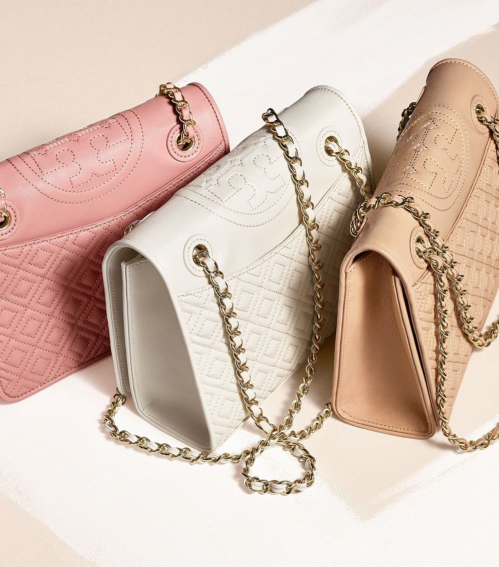 tory burch miller pink patent