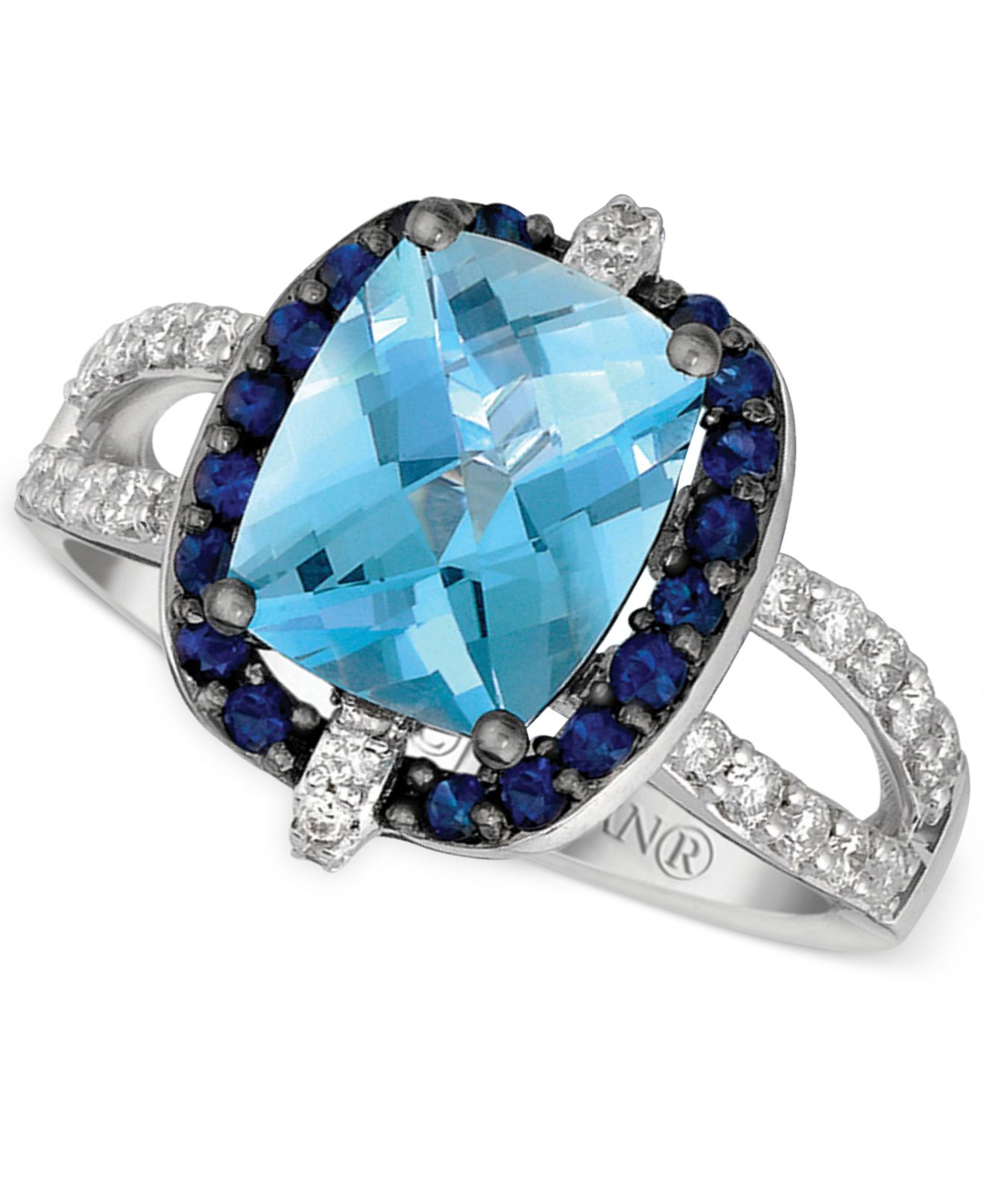 Lyst Le Vian Blue Topaz (23/4 Ct. T.w.), Blueberry Sapphire (1/3 Ct. T.w.) And Vanilla