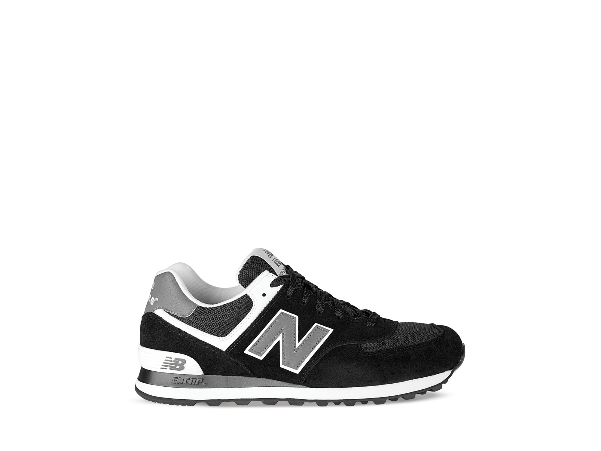 New balance 574 Running Sneakers in Black for Men Lyst