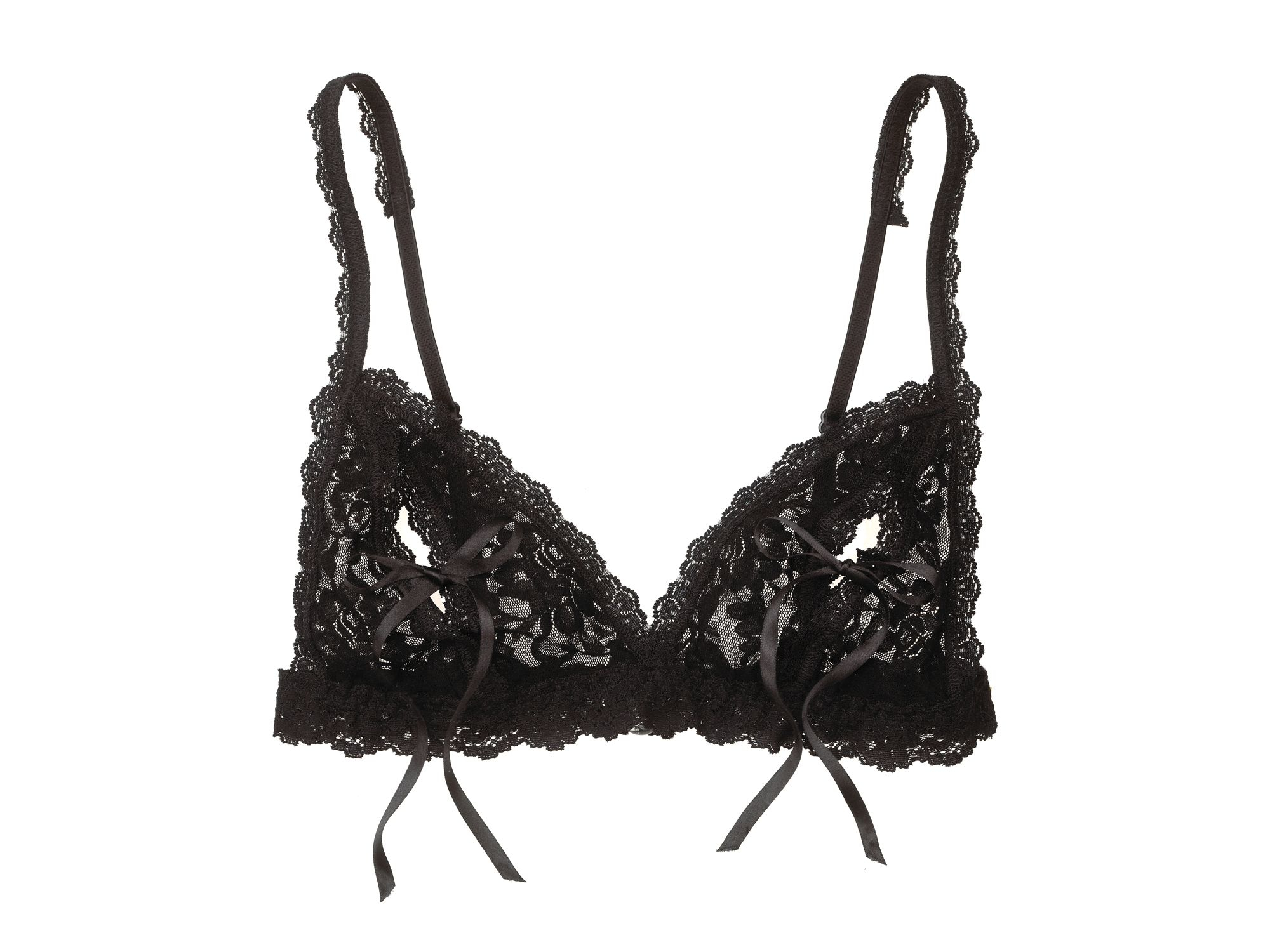 Hanky panky After Midnight Peek-a-boo With Bow Ties Bralette #487831 in ...