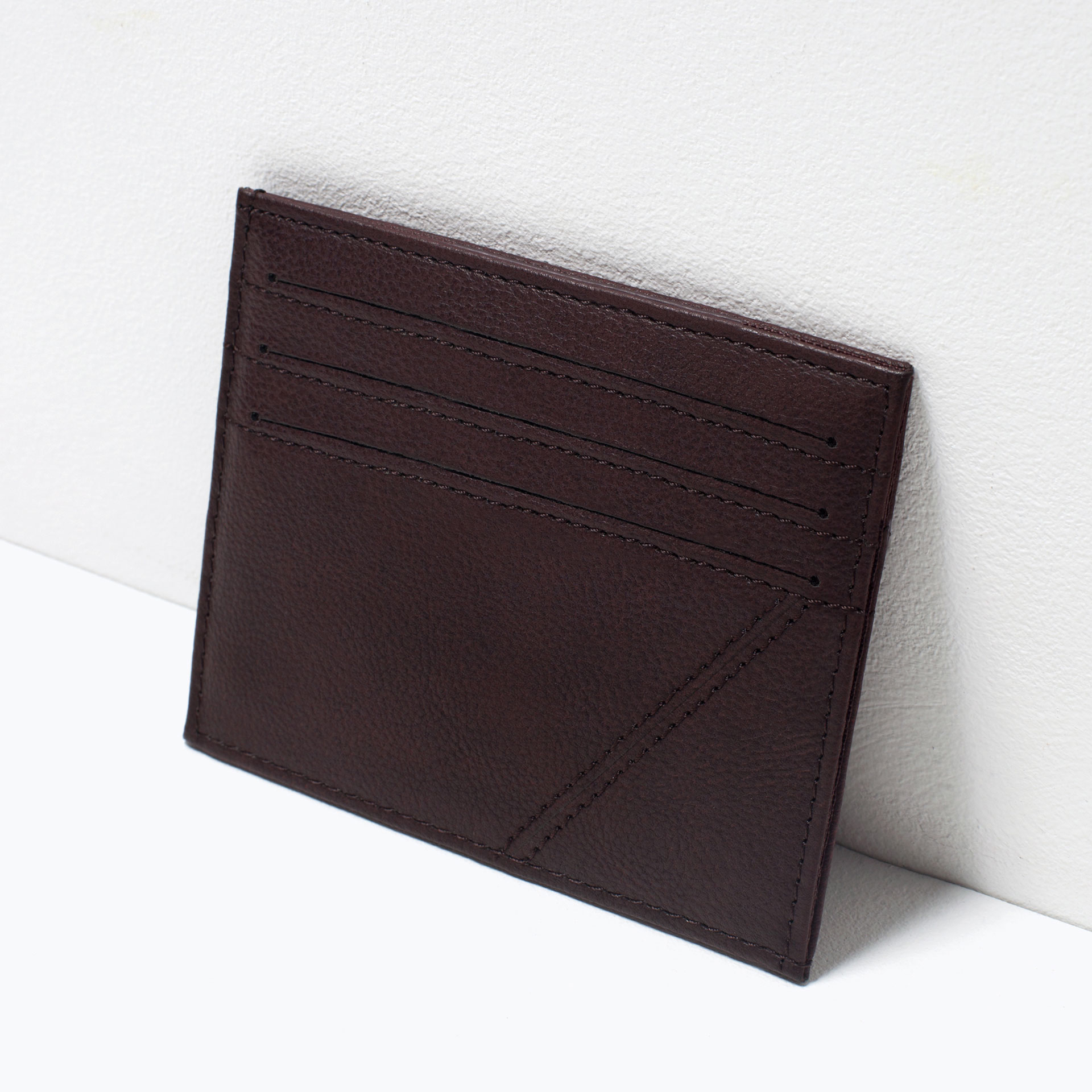 Zara Credit Card Holder in Brown for Men Lyst