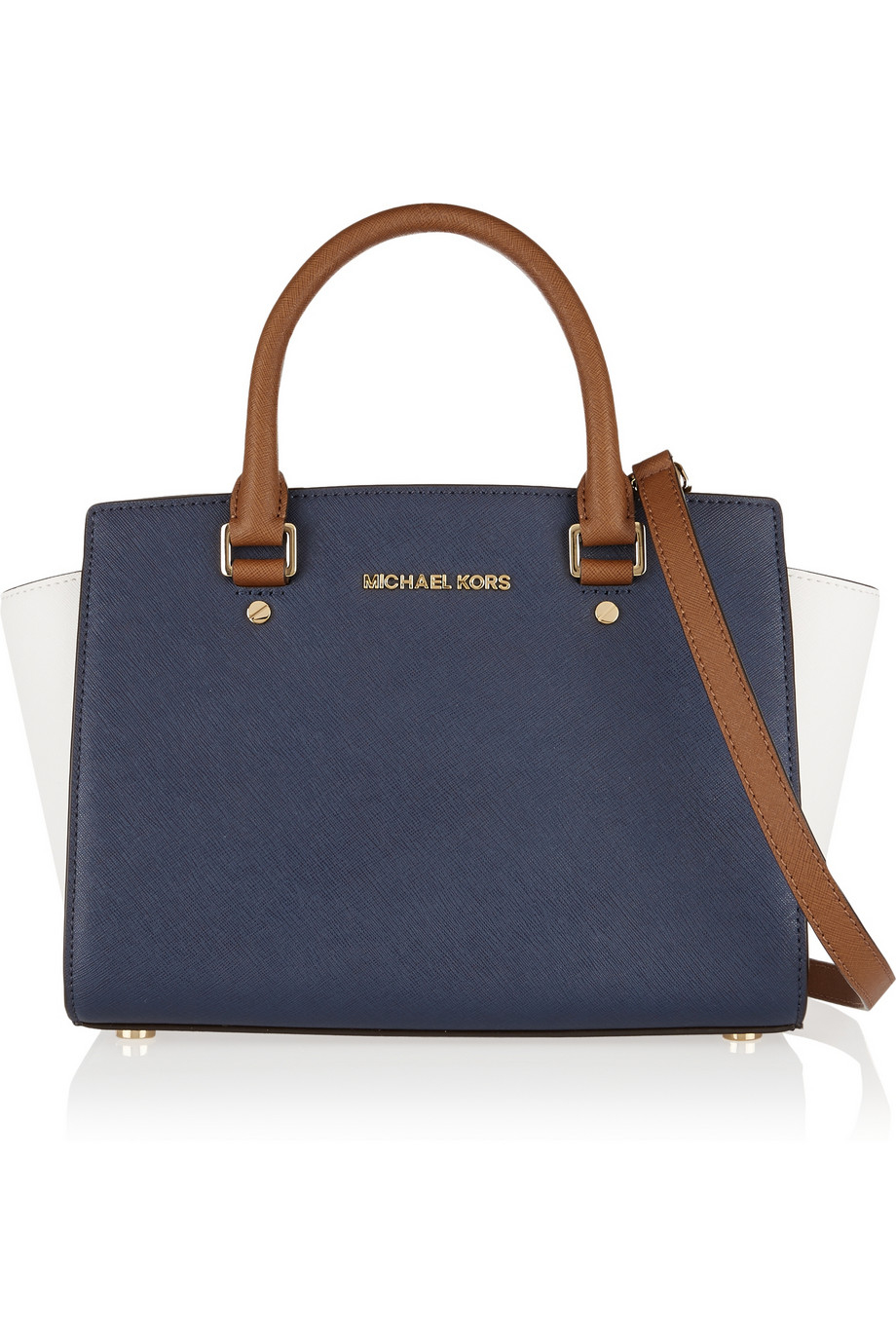 michael kors color block tote