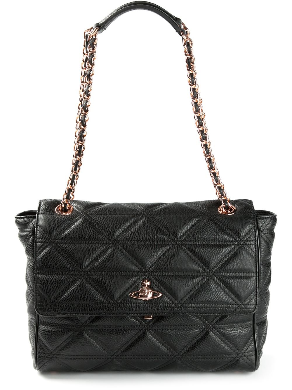 Lyst Vivienne Westwood Sharlenemania Shoulder Bag in Black