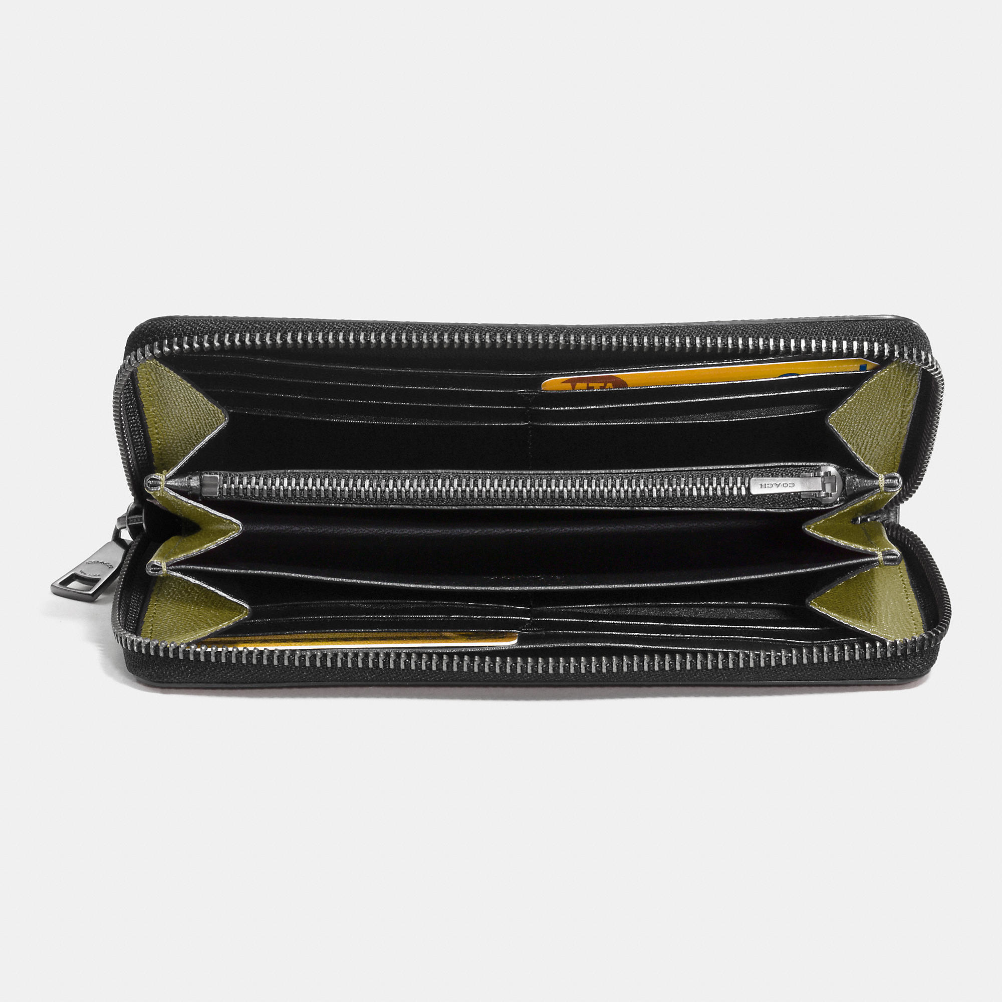 coach wallets moss
