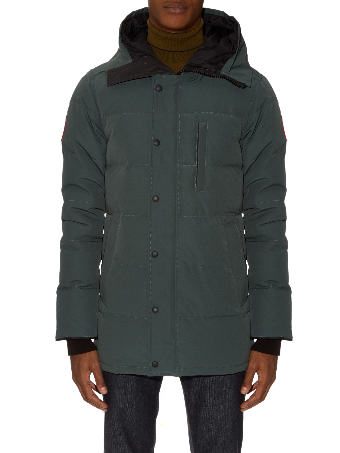 Canada Goose jackets outlet official - Canada goose Carson Fur-trimmed Down Parka in Gray for Men (GREY ...