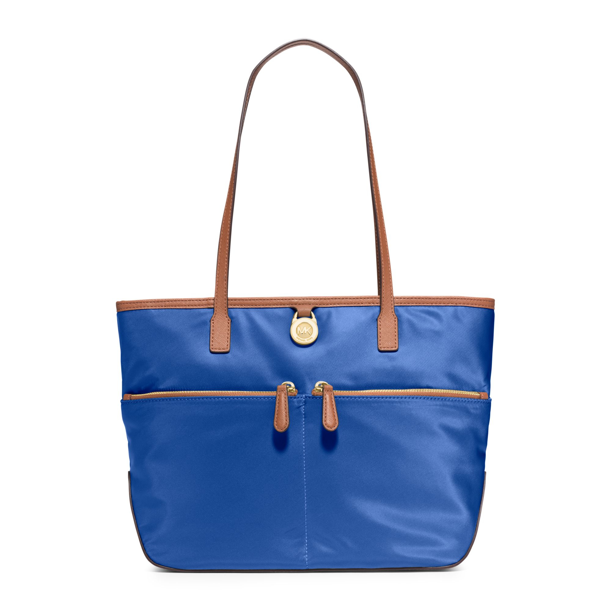 michael kors electric blue tote