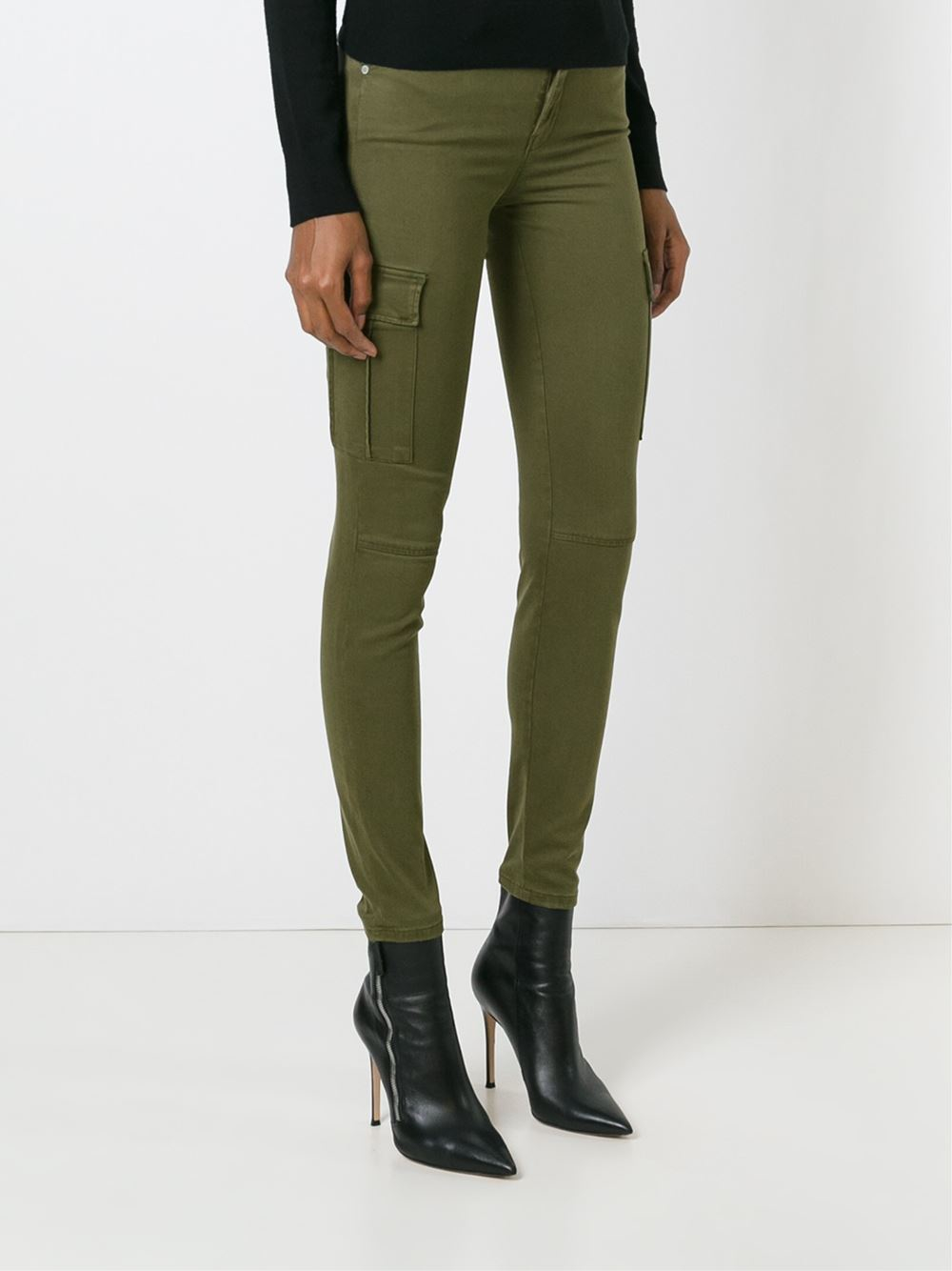 skinny cargo jeans womens