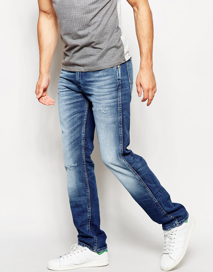 straight vintage jeans