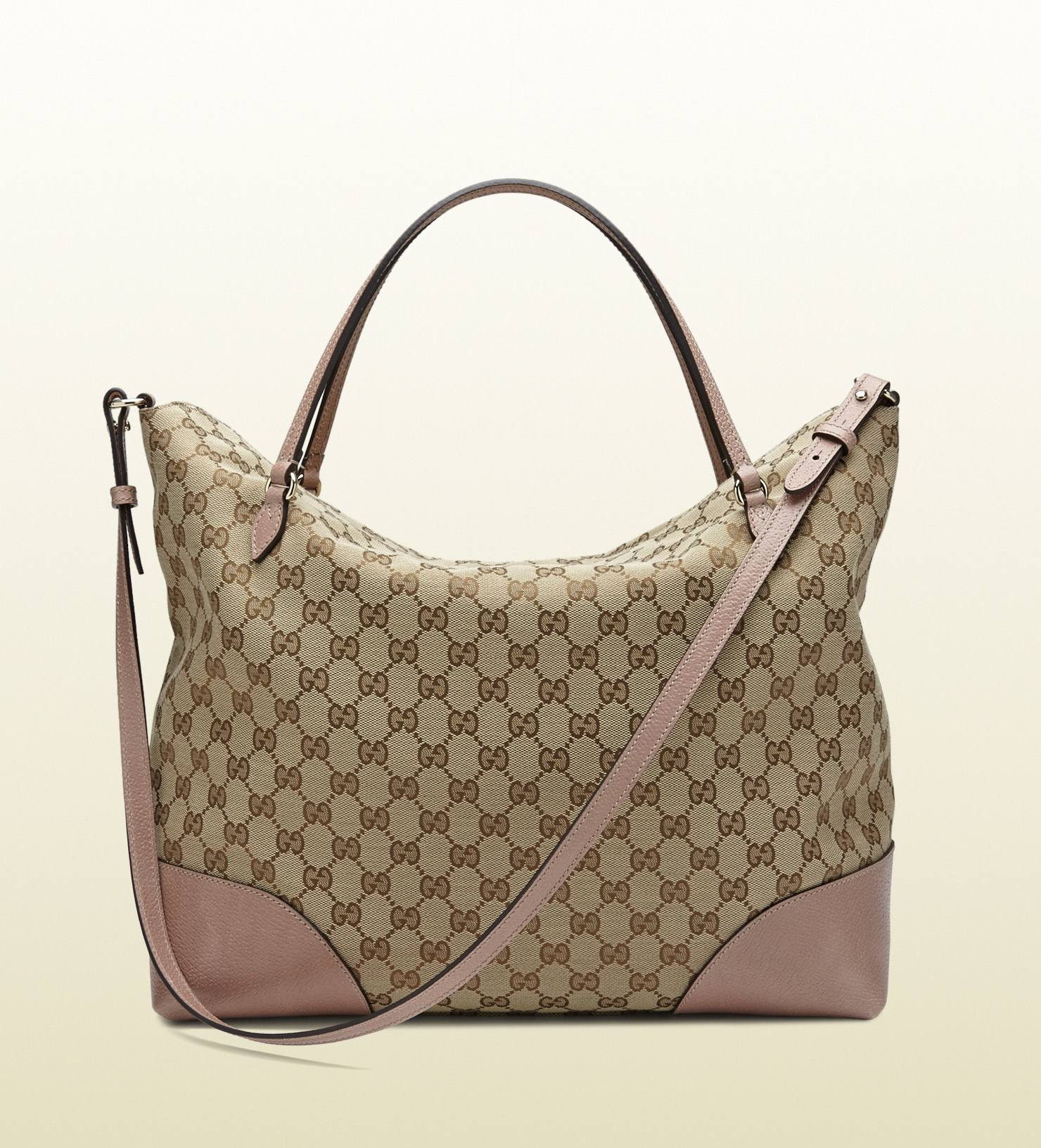 Gucci Bree Original Gg Canvas Tote in Beige | Lyst