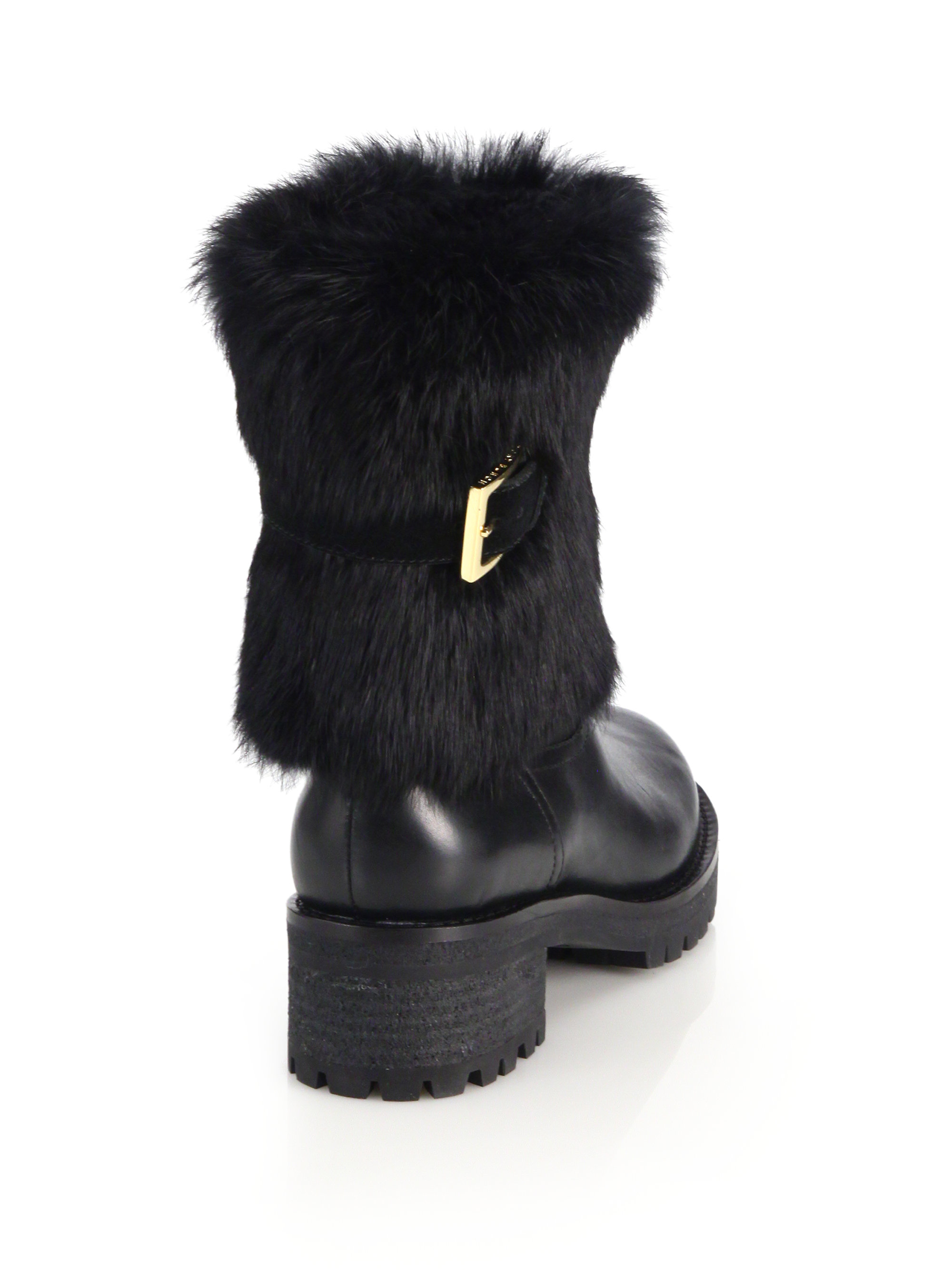 tory burch fur shoes