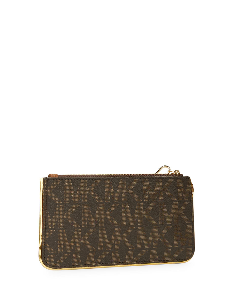 mk logo wristlet