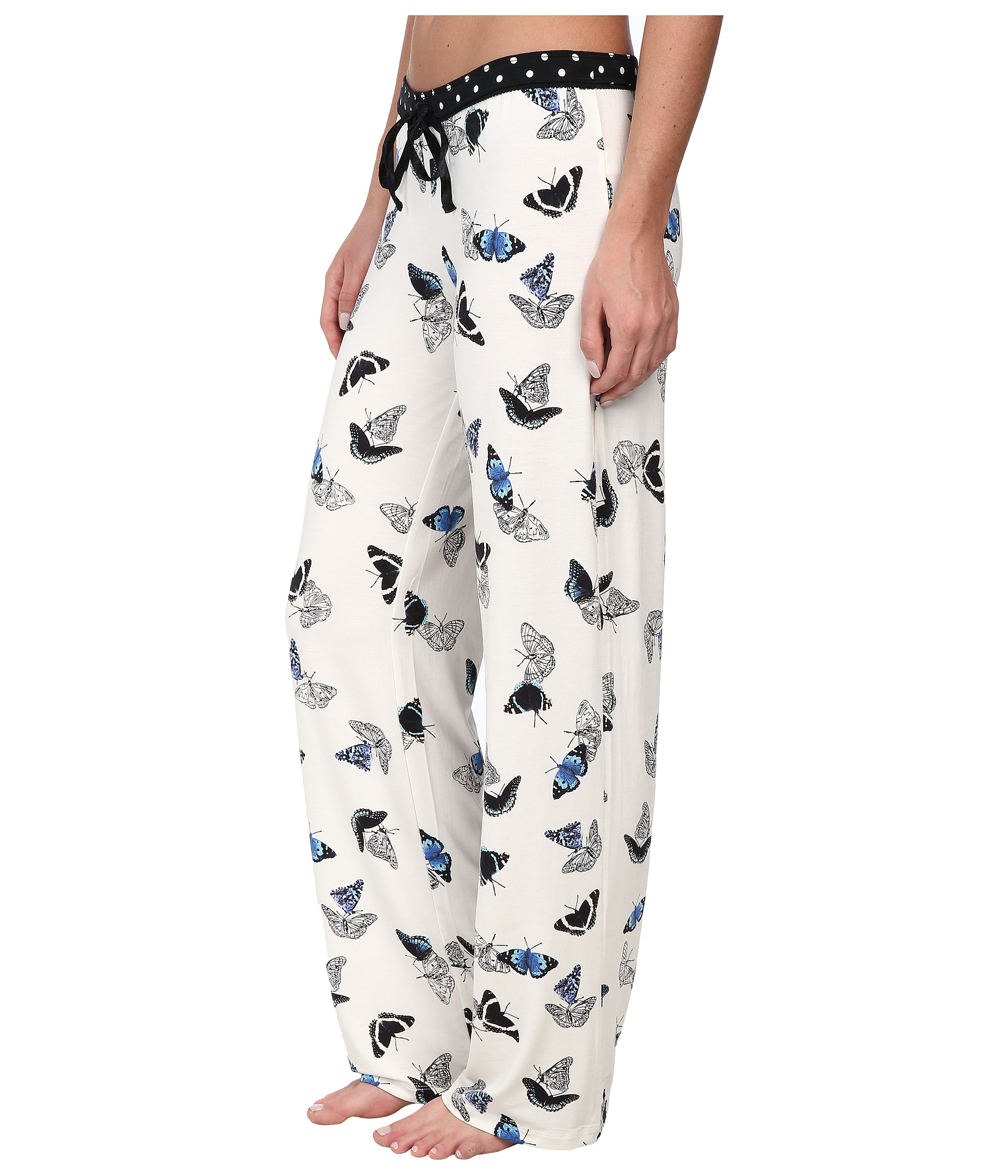 Lyst - Pj Salvage Royal Butterfly Butterfly Pajama Pant in Natural