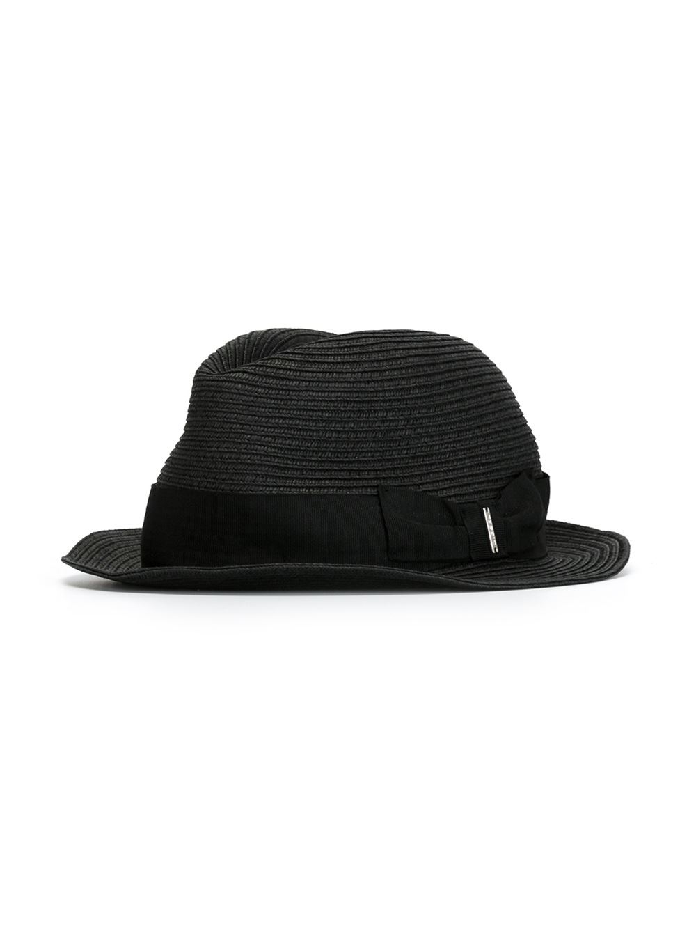 Diesel 'cialess' Fedora Hat in Black for Men | Lyst