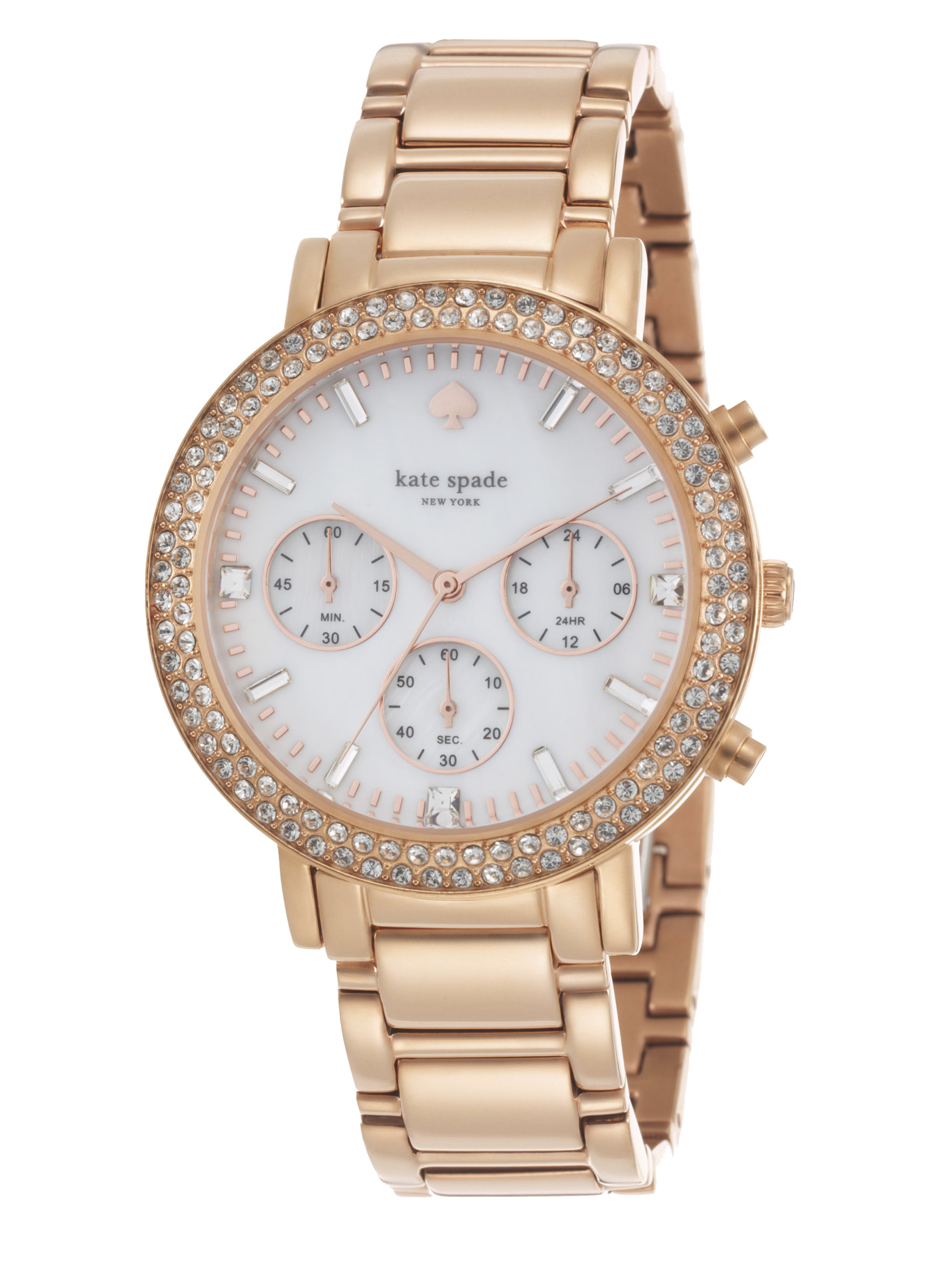 Lyst Kate Spade New York Gramercy Grand Pavé Rose Goldtone Gallery