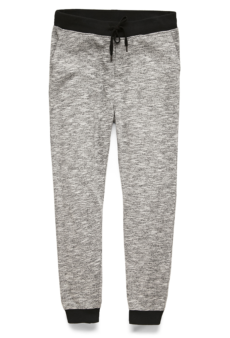 knitted grey joggers