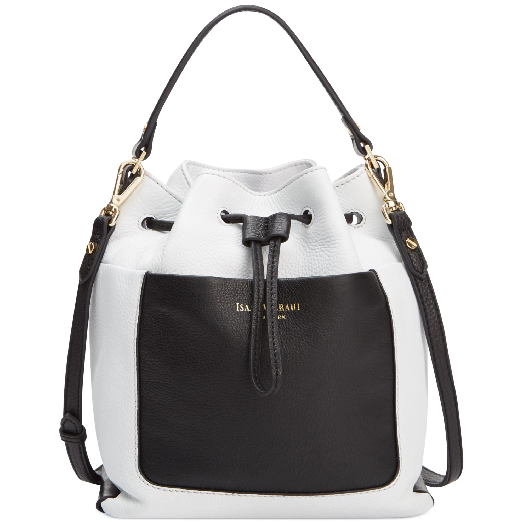 Lyst Isaac Mizrahi New York Lillian Bucket Bag In Black Gallery