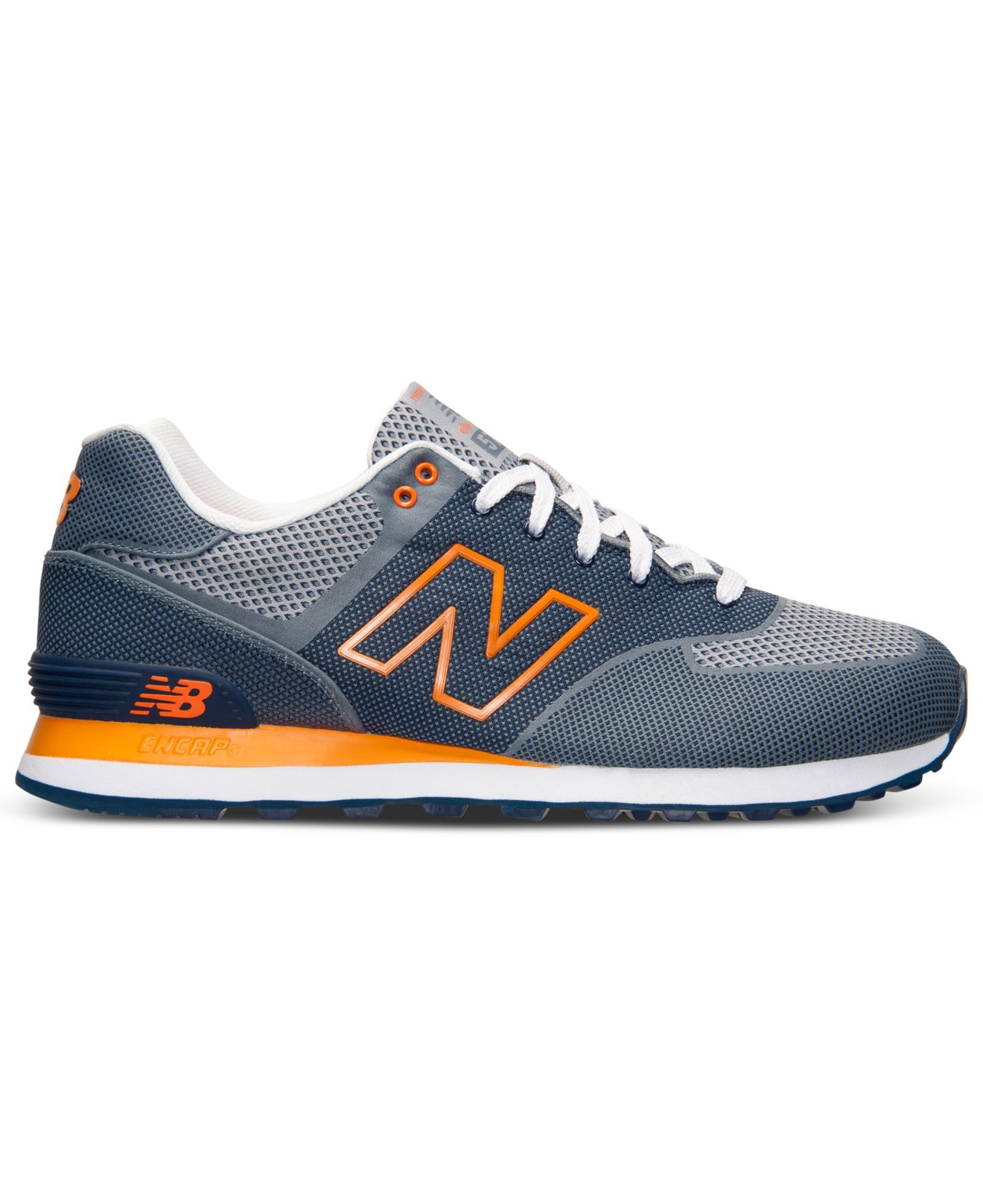 Lyst - New Balance Men's 574 Woven Casual Sneakers From Finish Line in ...