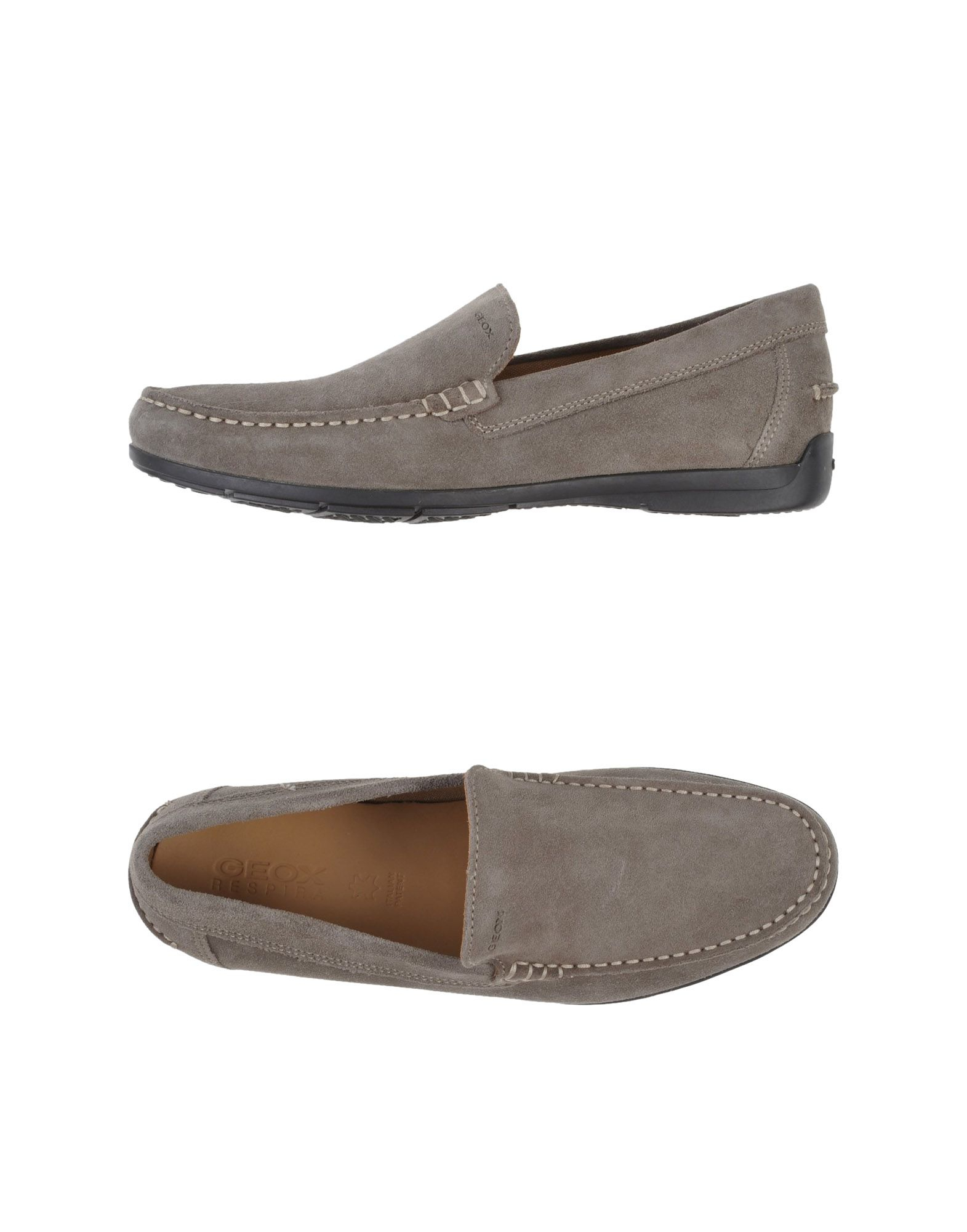 Lyst - Geox Moccasins in Gray for Men