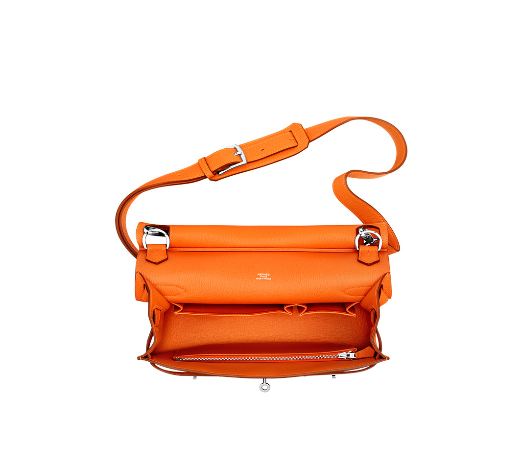 Herms Jypsire in Orange (black) | Lyst  