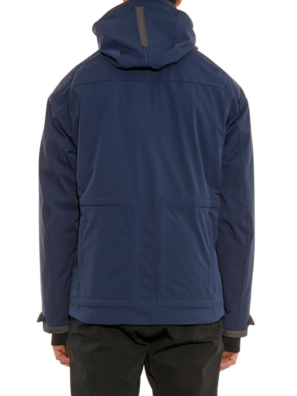 Lyst - Moncler Grenoble Ajaccio Recco Ski Jacket in Blue for Men