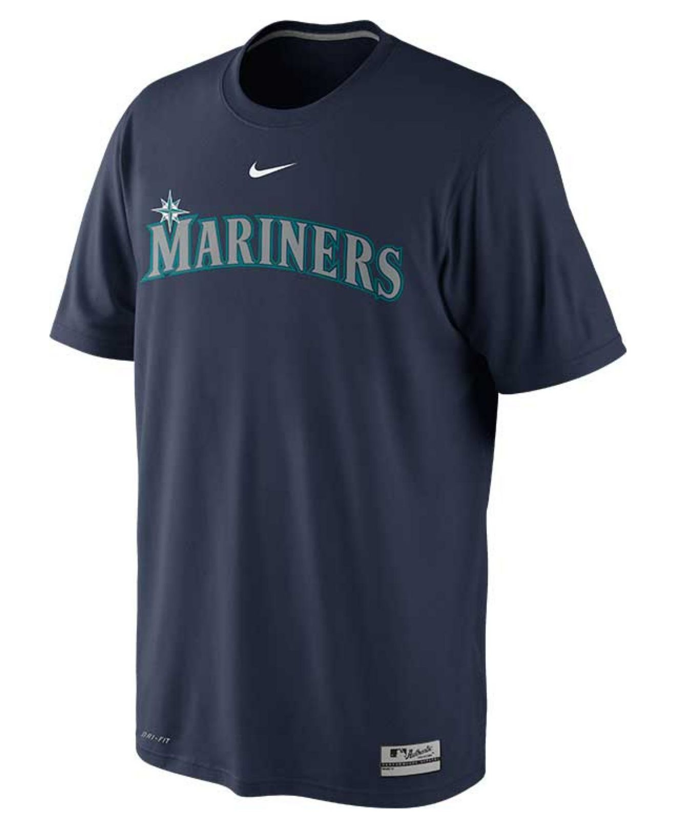 Lyst - Nike Men's Short-sleeve Seattle Mariners Dri-fit T-shirt in Blue ...