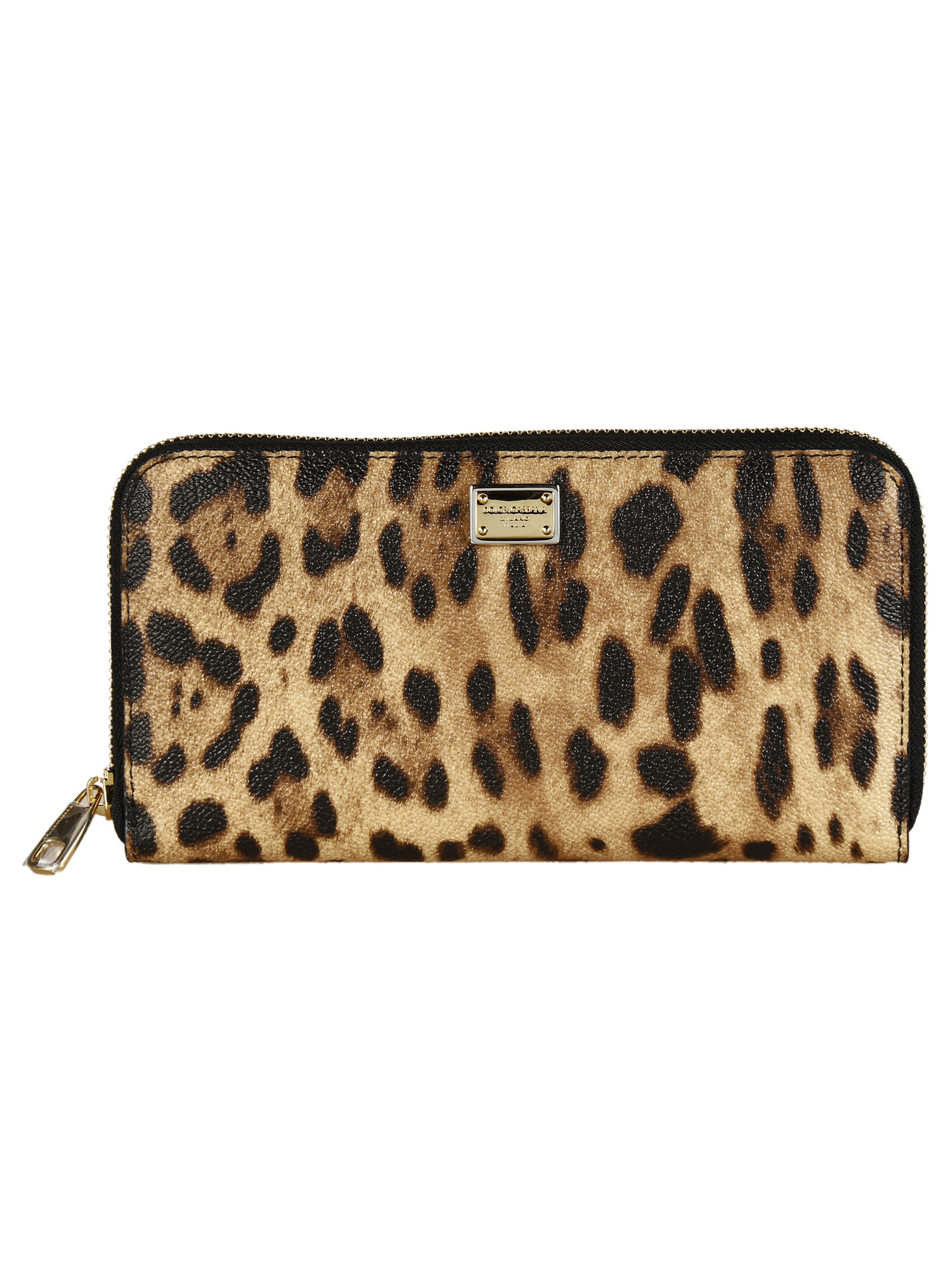 Dolce & Gabbana | Animal Dolce Gabbana Leopard Print Textured Leather ...