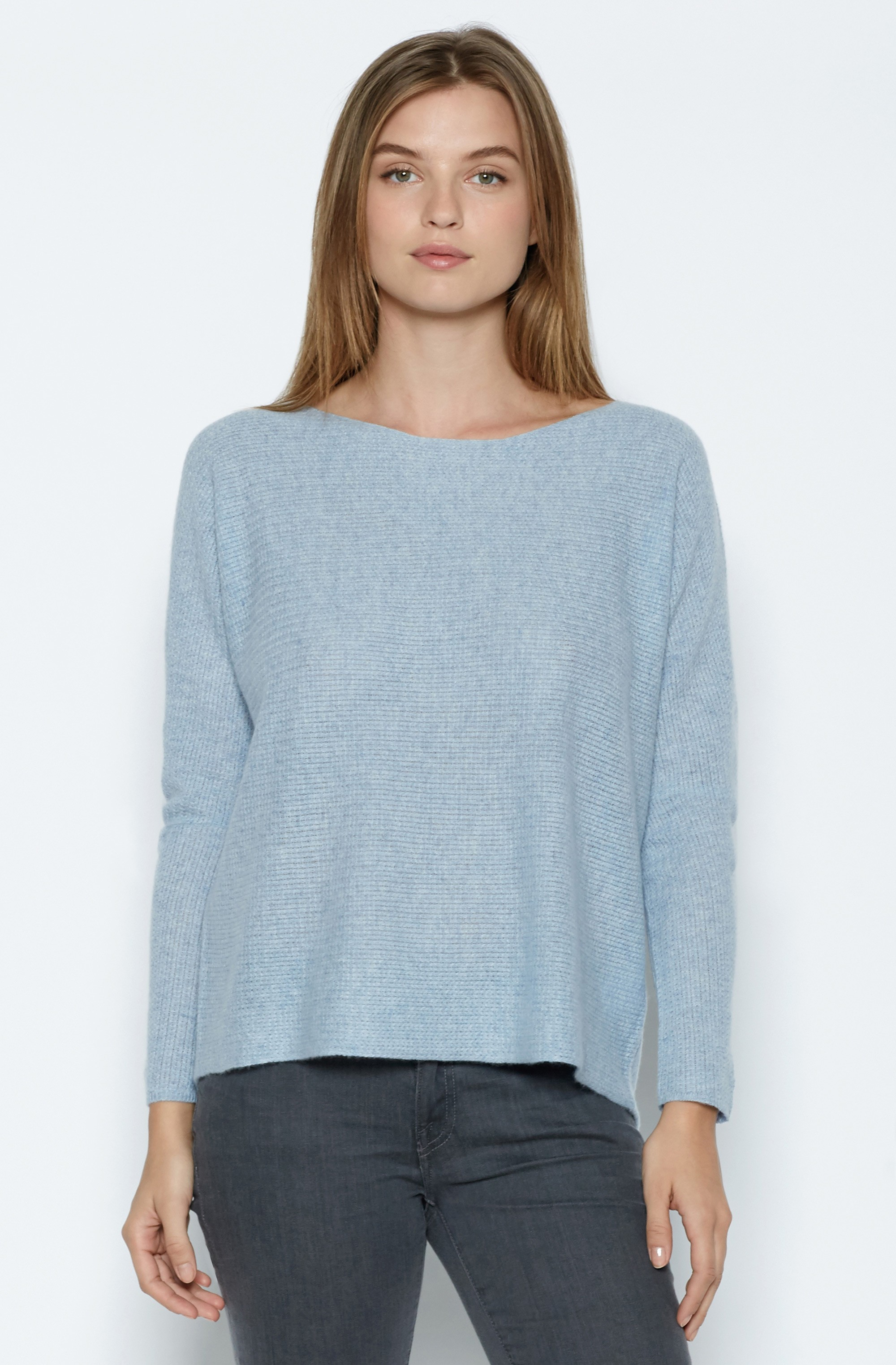 Joie Eachann Cashmere Sweater in Blue (Heather Daydream) | Lyst