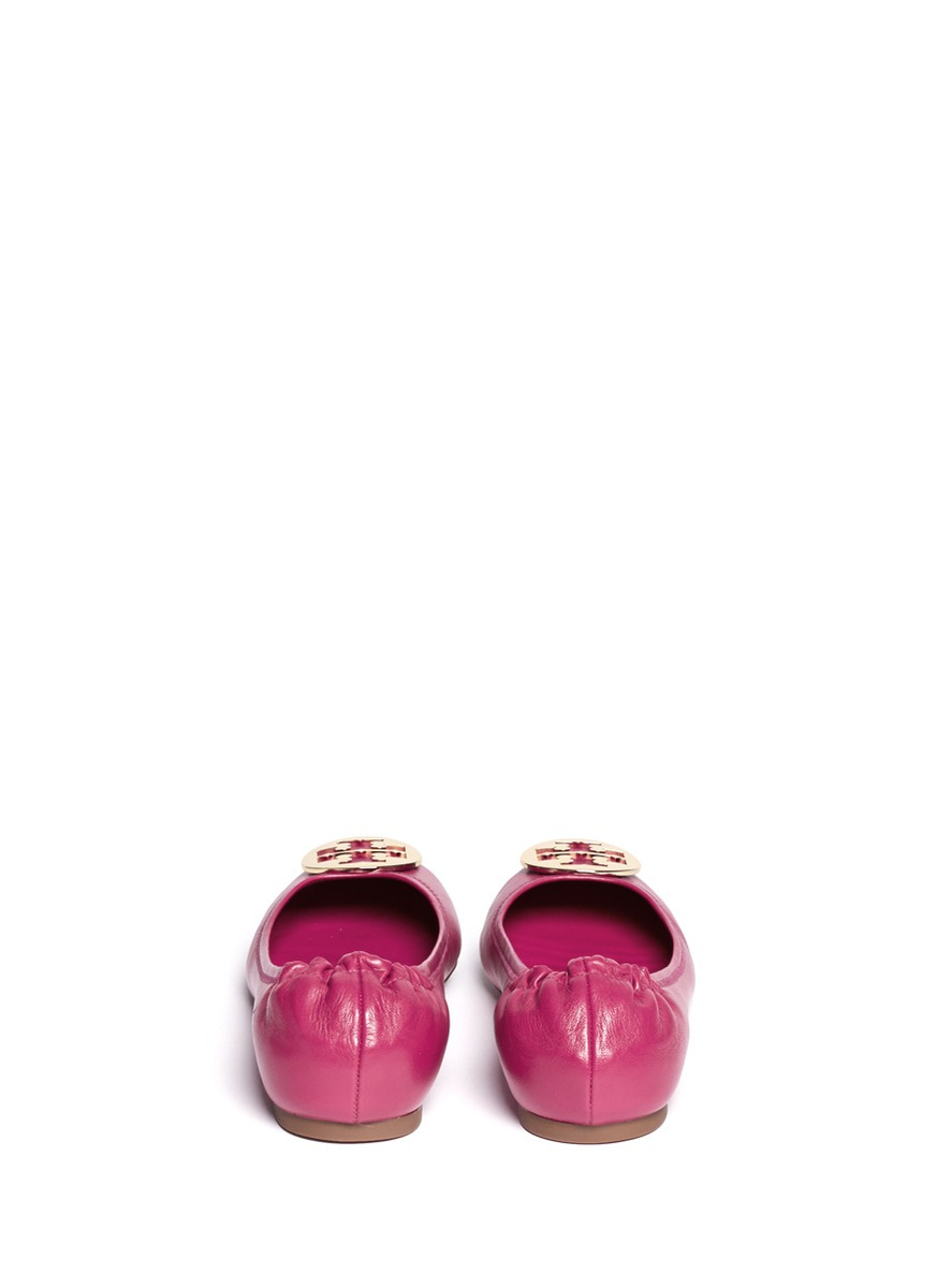 tory burch fuchsia flats