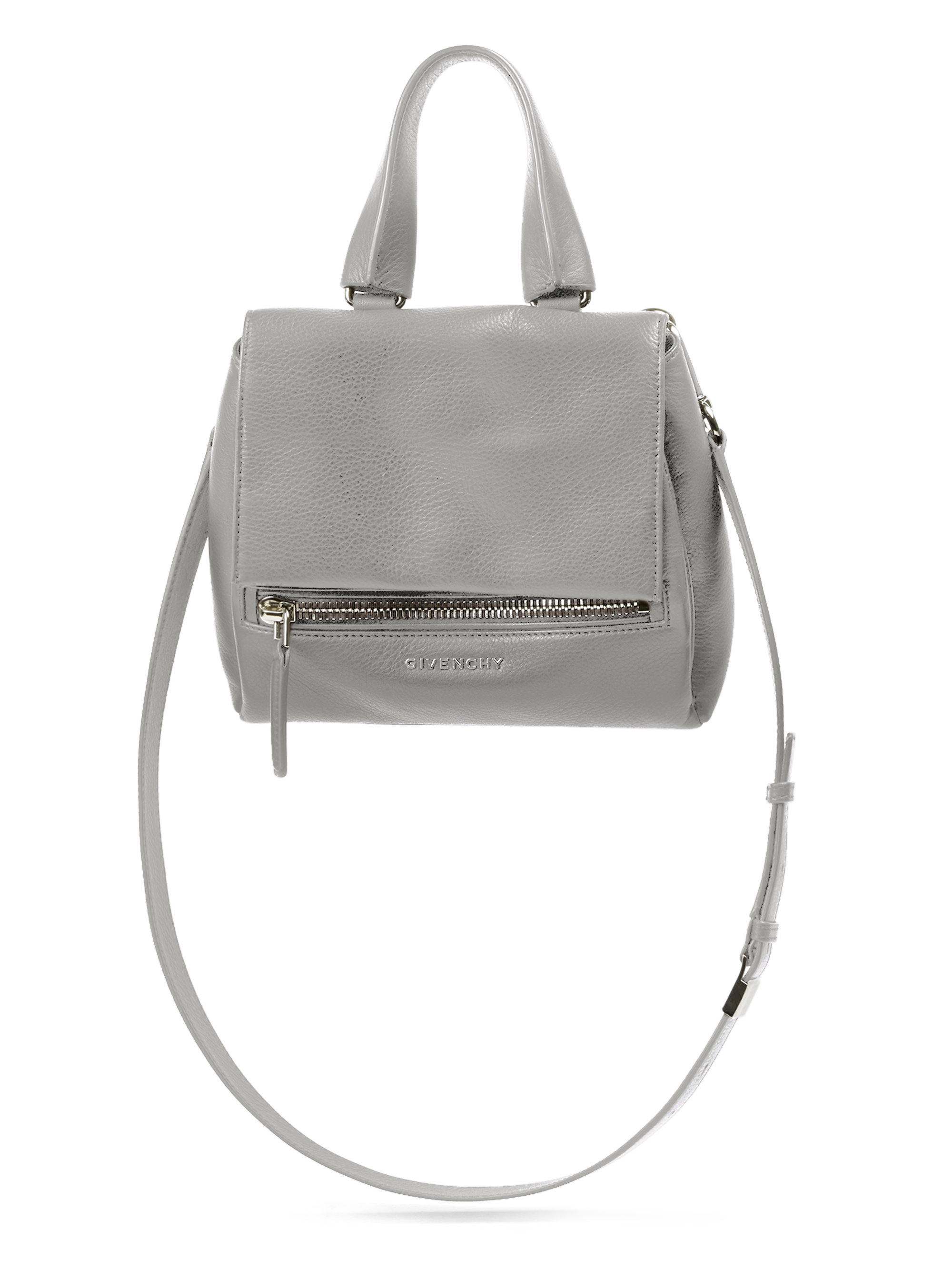 Givenchy Pandora Pure Mini Shoulder Bag in Gray | Lyst