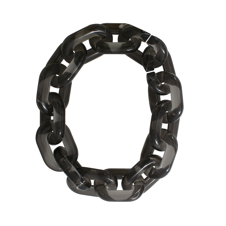 Lyst - Stella Mccartney Plexy Chain Necklace in Black
