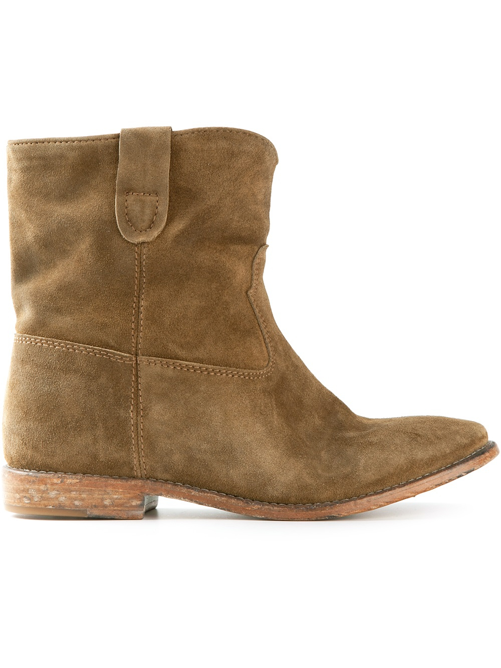 Isabel marant Crisi Boot in Brown | Lyst