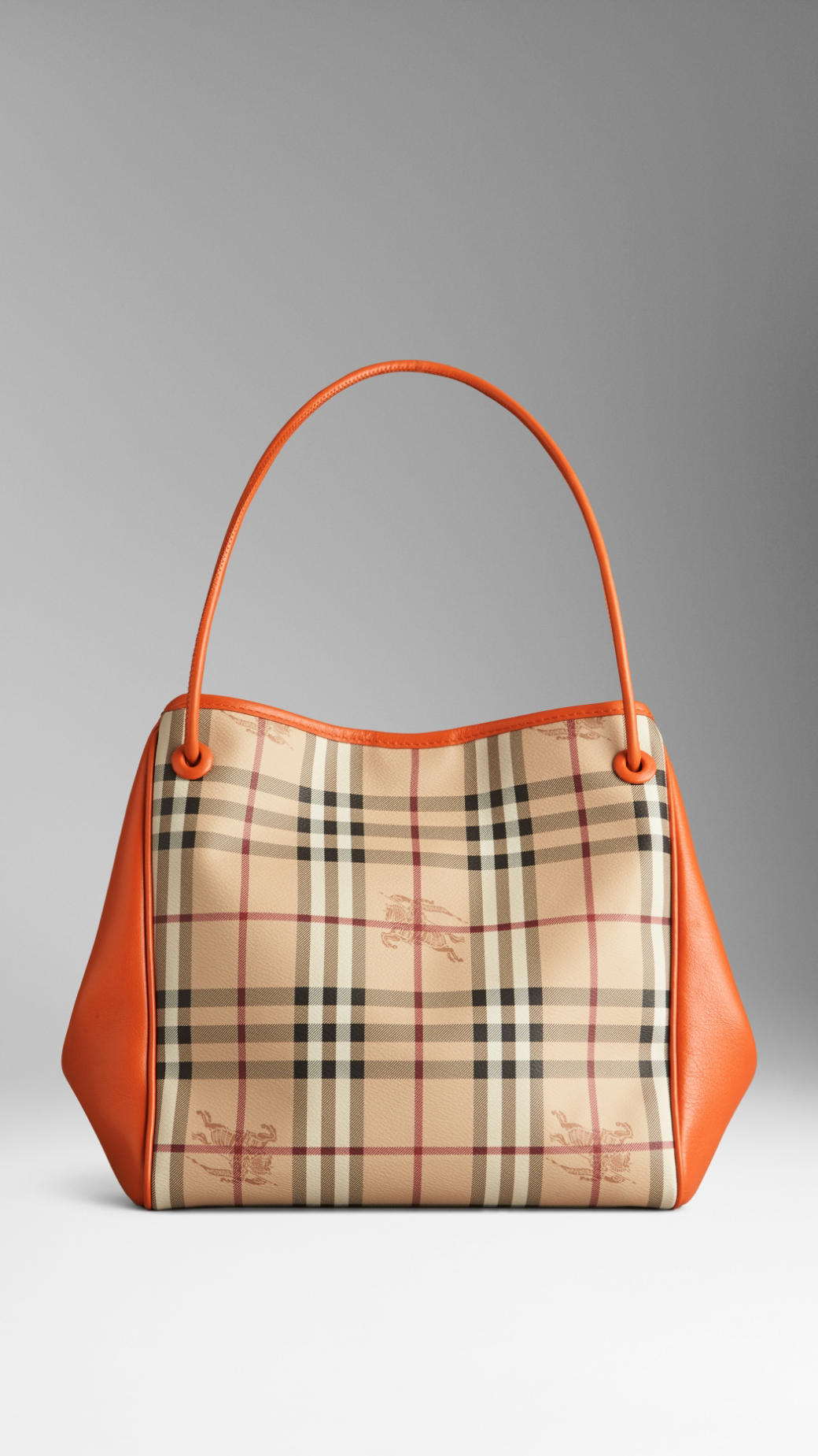 orange 11 cases iphone Bag in Haymarket Burberry Lyst Check  Orange Tote Small