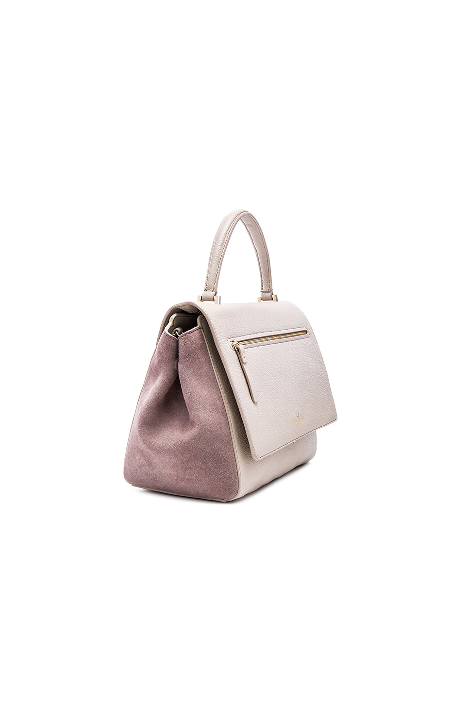 Lyst - Kate Spade Anderson Leather Shoulder Bag in Natural