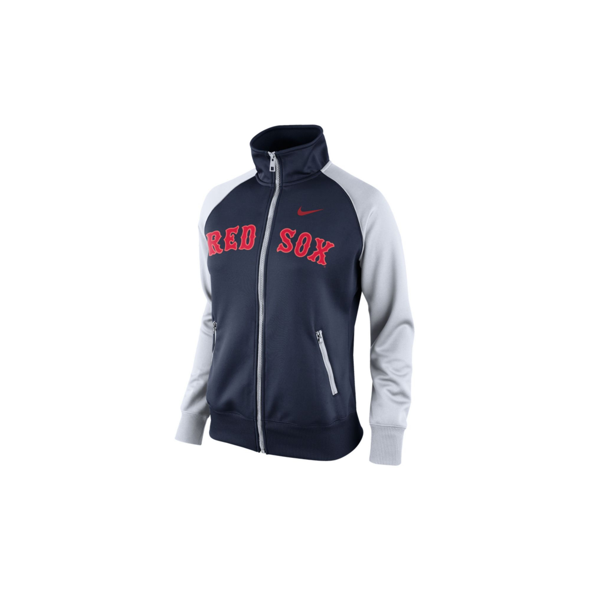 Nike Womens Boston Red Sox Track Jacket in Blue (Navy/White) | Lyst