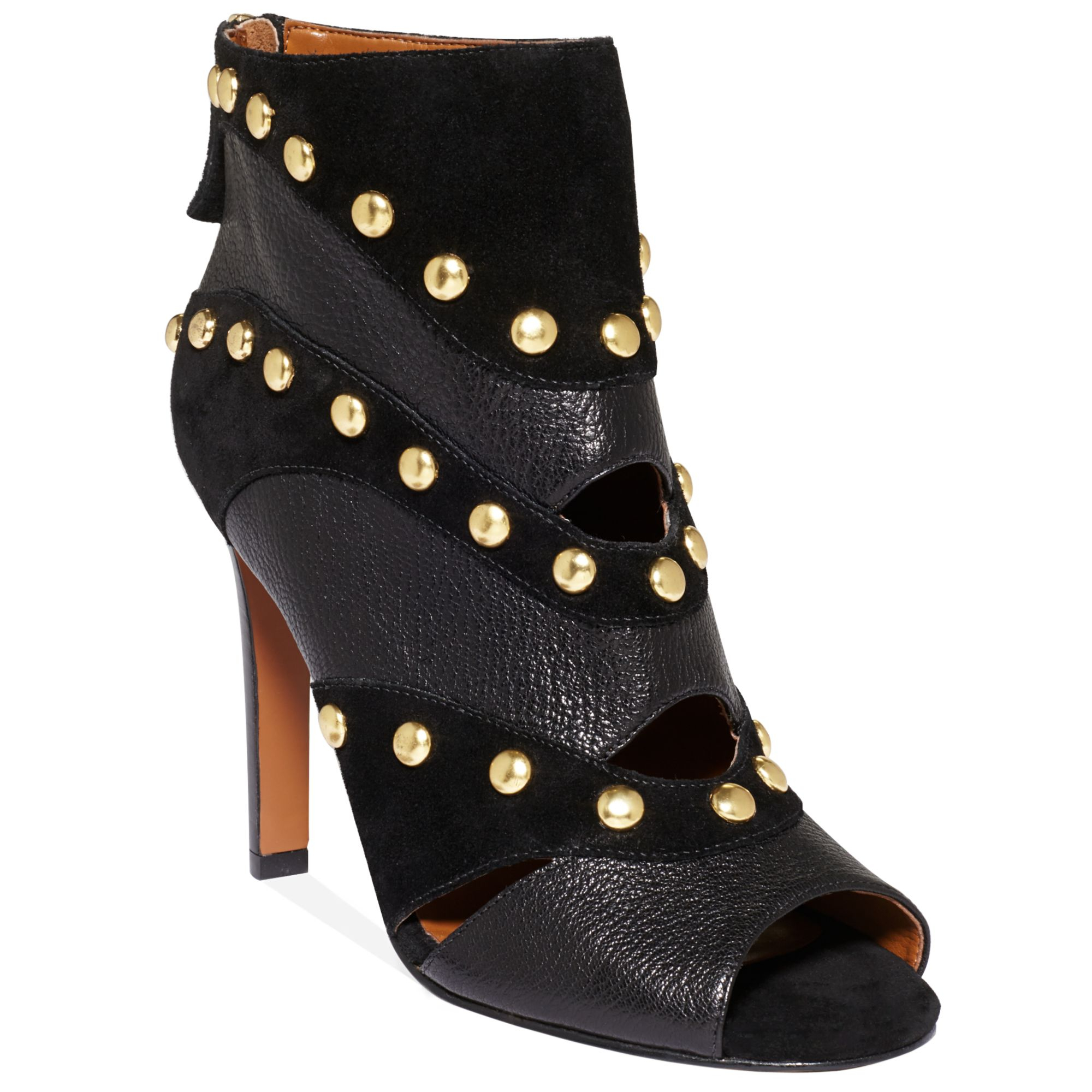 nine west zoneout studded booties