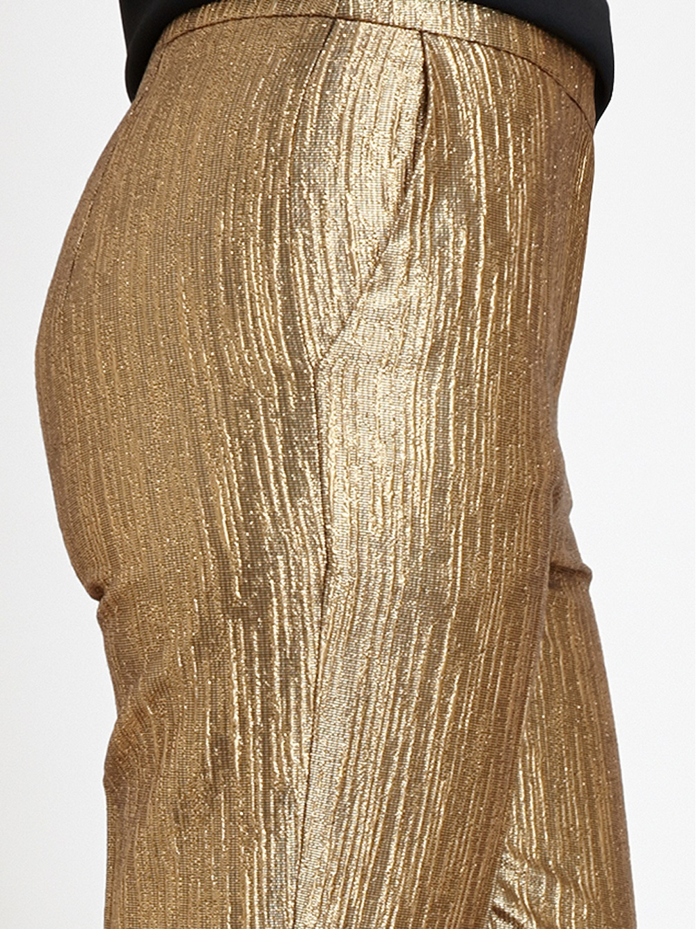 gold brocade pants